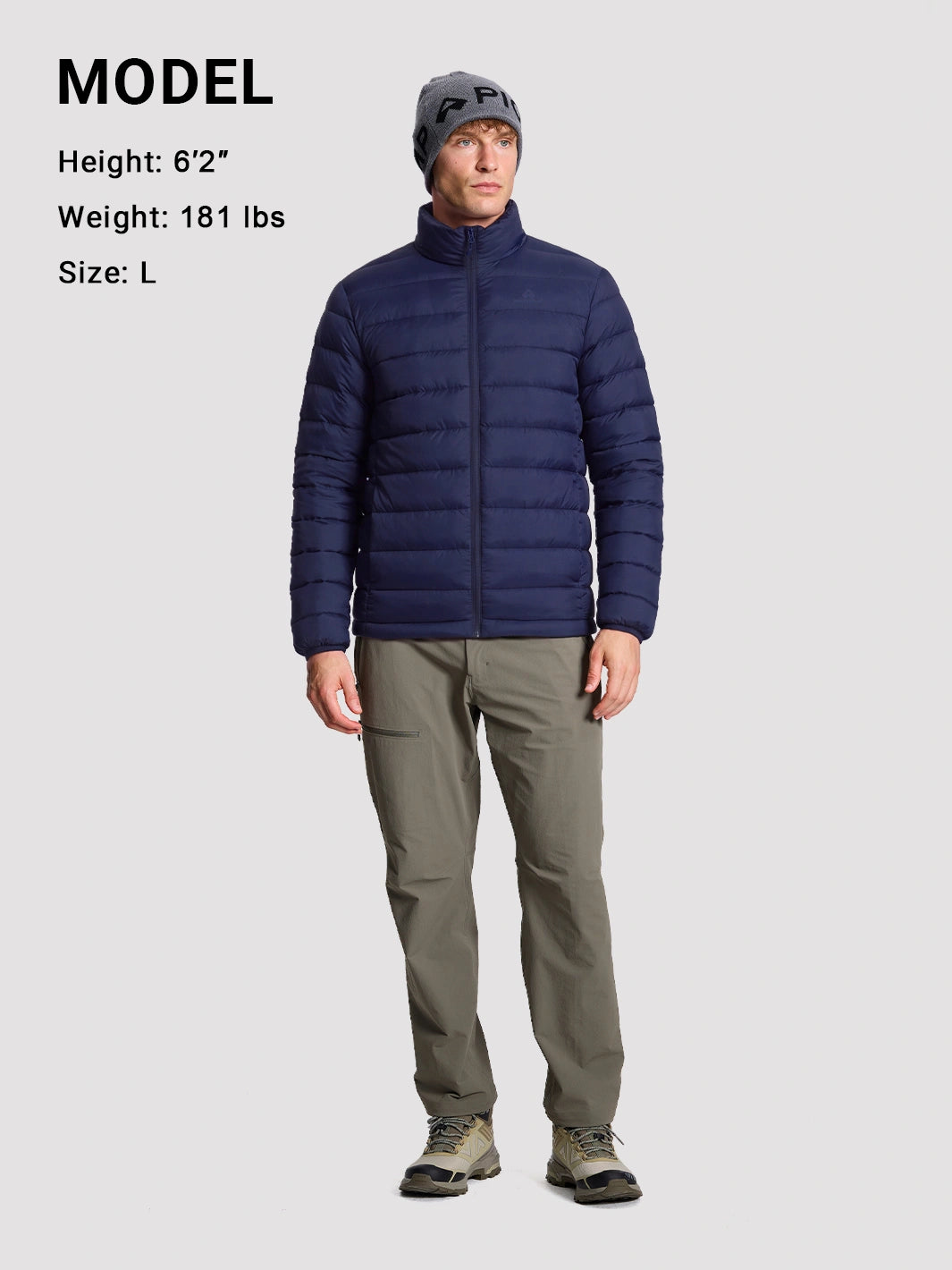 Men's Ultralight Packable Puffer Jacket PIONEER CAMP