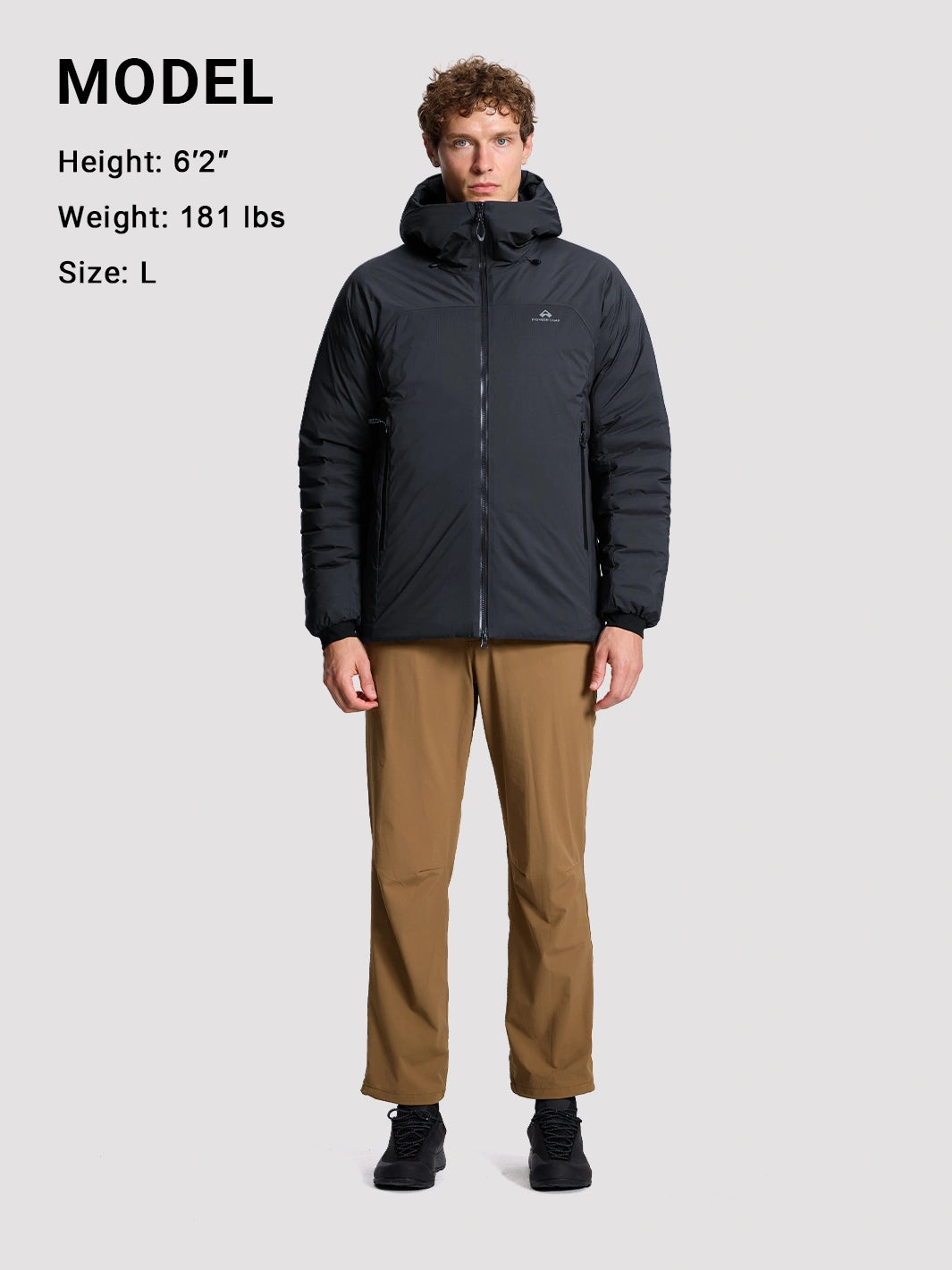 Men's Toray 2L Waterproof 800 Fill Power Goose Down Jacket PIONEER CAMP