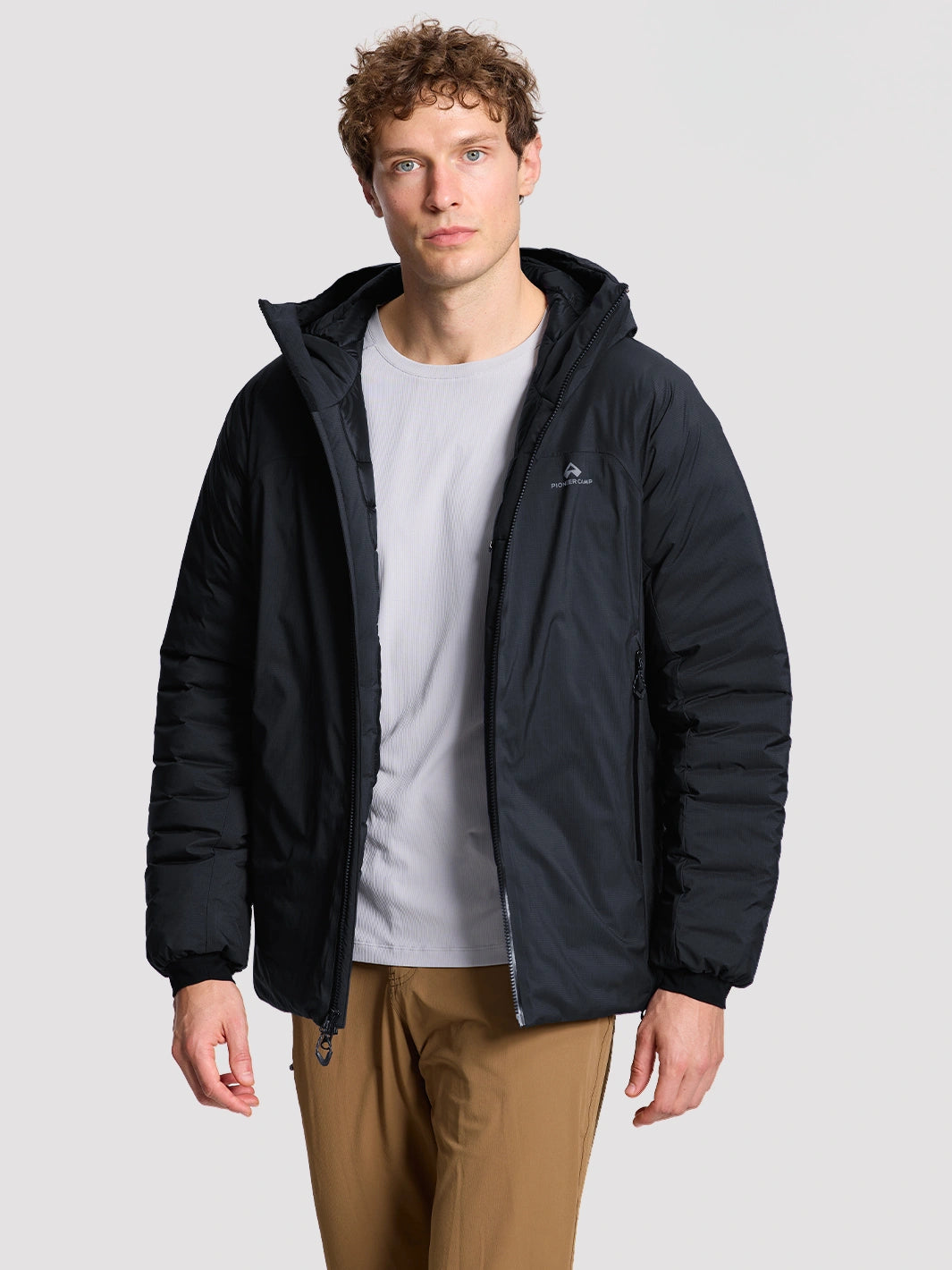 Men's Toray 2L Waterproof 800 Fill Power Goose Down Jacket PIONEER CAMP