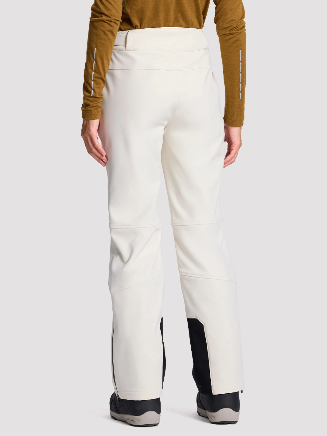 Women's 3-Layer Water-Repellent Softshell Ski Pants PIONEER CAMP
