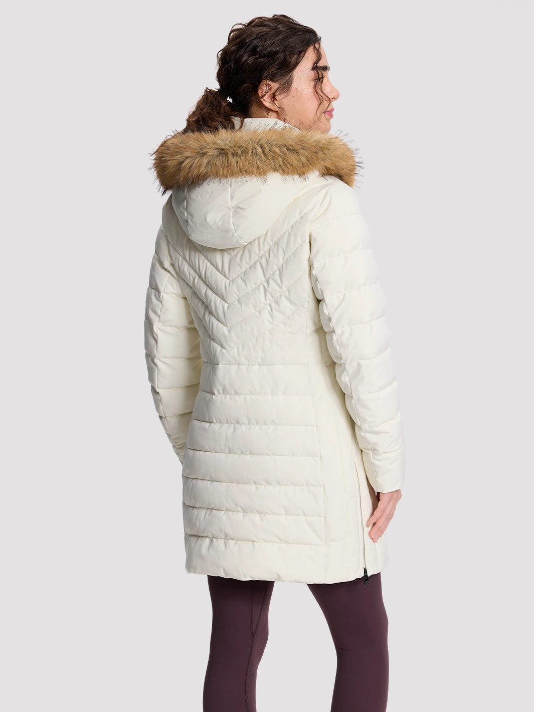 Women's Waterproof Long Puffer Coat PIONEER CAMP