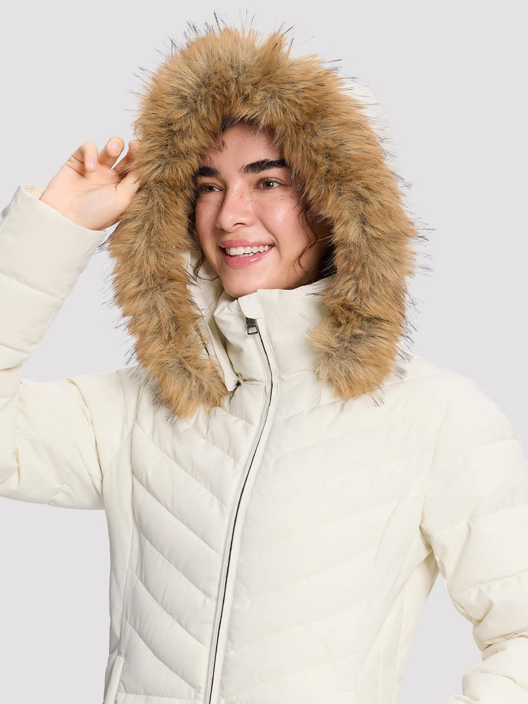 Women's Waterproof Long Puffer Coat PIONEER CAMP