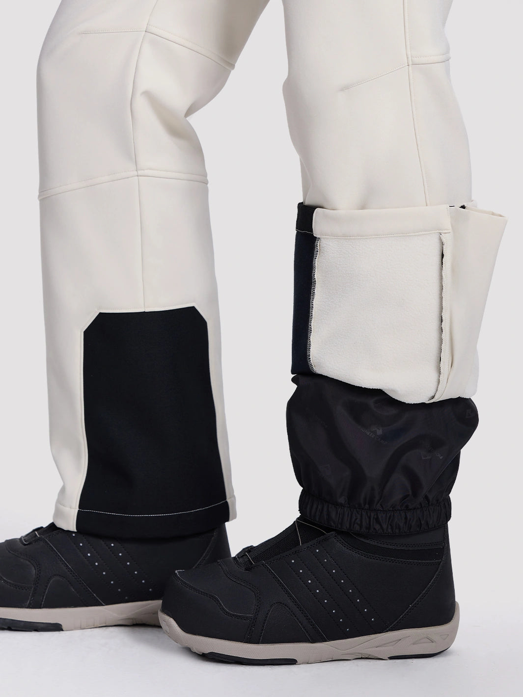 Women's 3-Layer Water-Repellent Softshell Ski Pants PIONEER CAMP