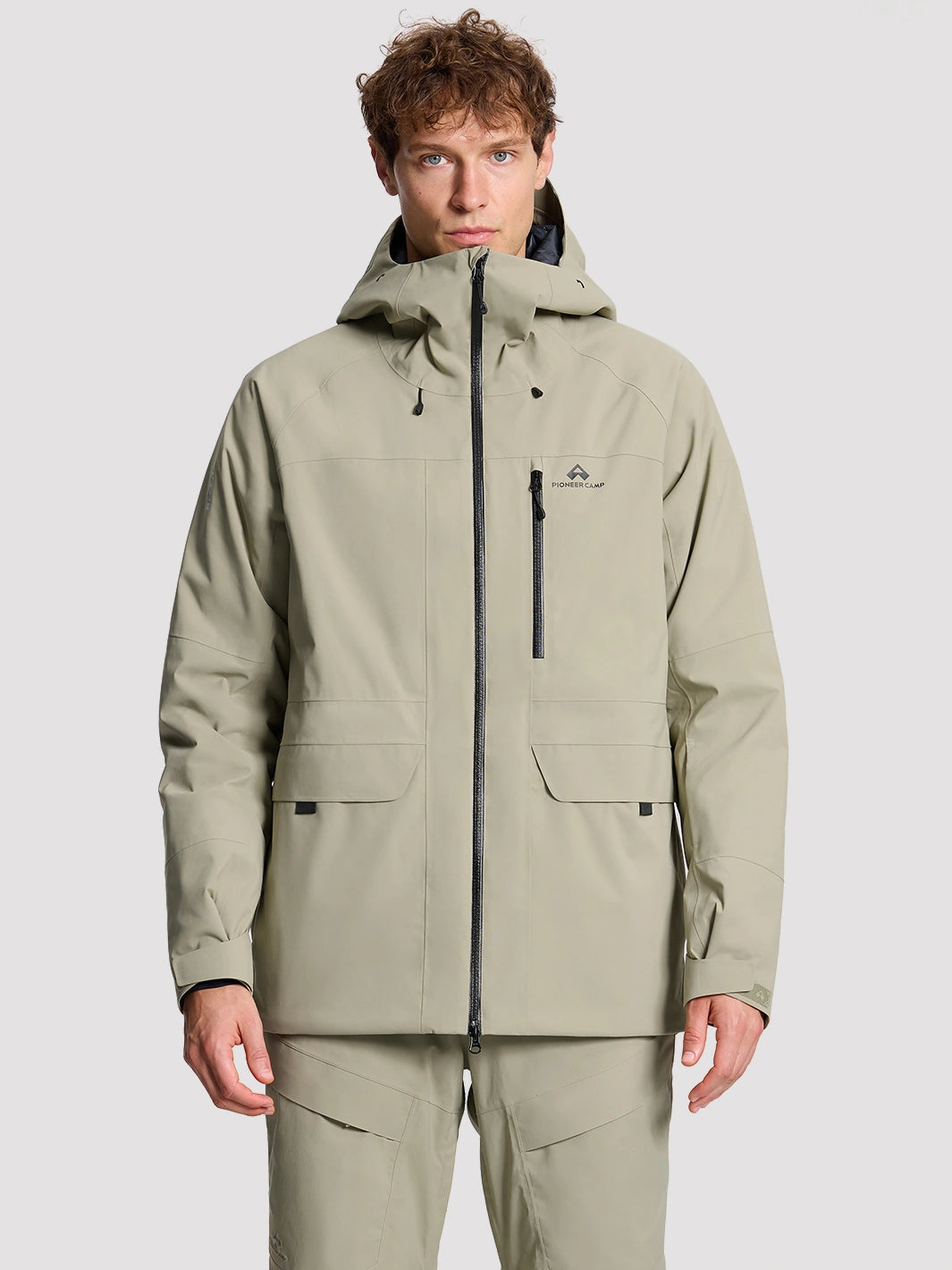 Men's 2L Insulated Ski Jacket with RECCO Reflector PIONEER CAMP