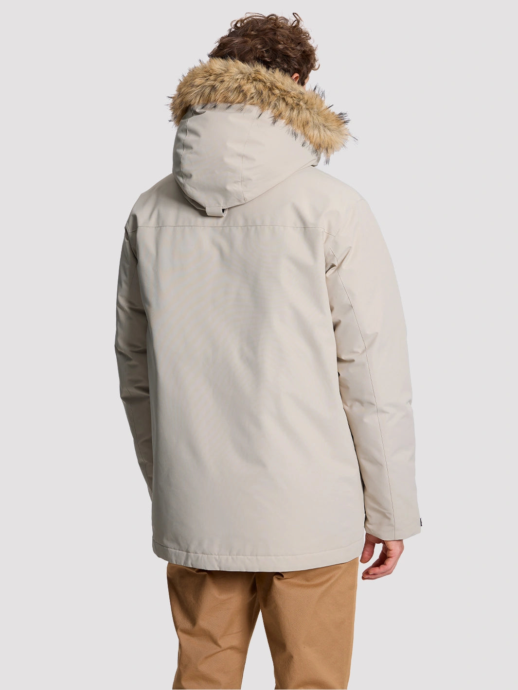 Men's 700 Fill Power Water-Resistant Duck Down Parka Jacket PIONEER CAMP