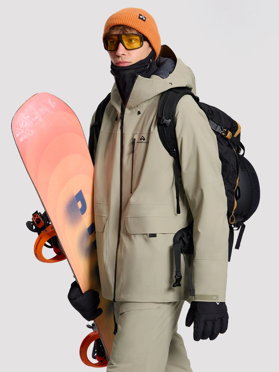 Men's 2L Insulated Ski Jacket with RECCO Reflector PIONEER CAMP