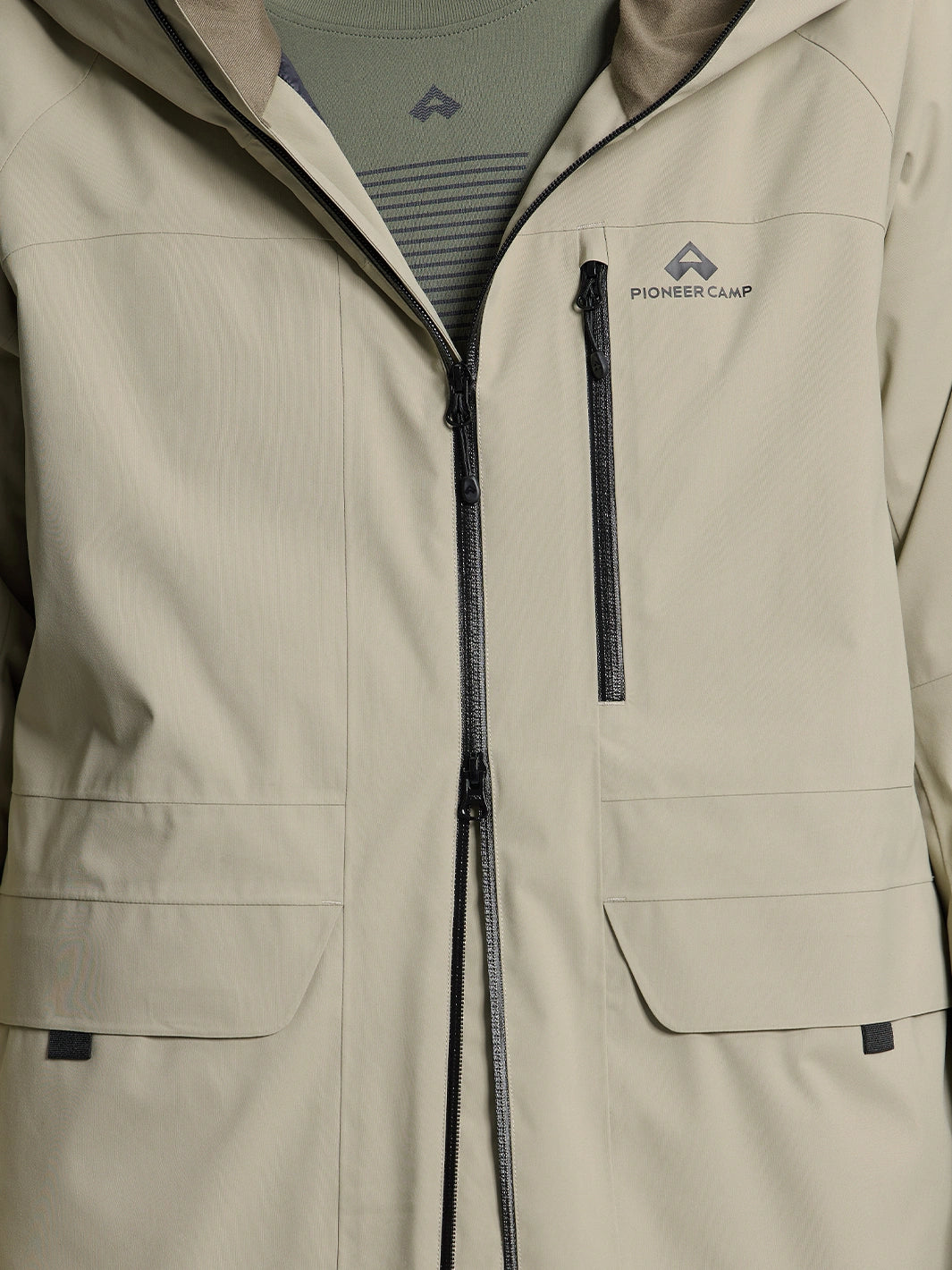 Men's 2L Insulated Ski Jacket with RECCO Reflector PIONEER CAMP
