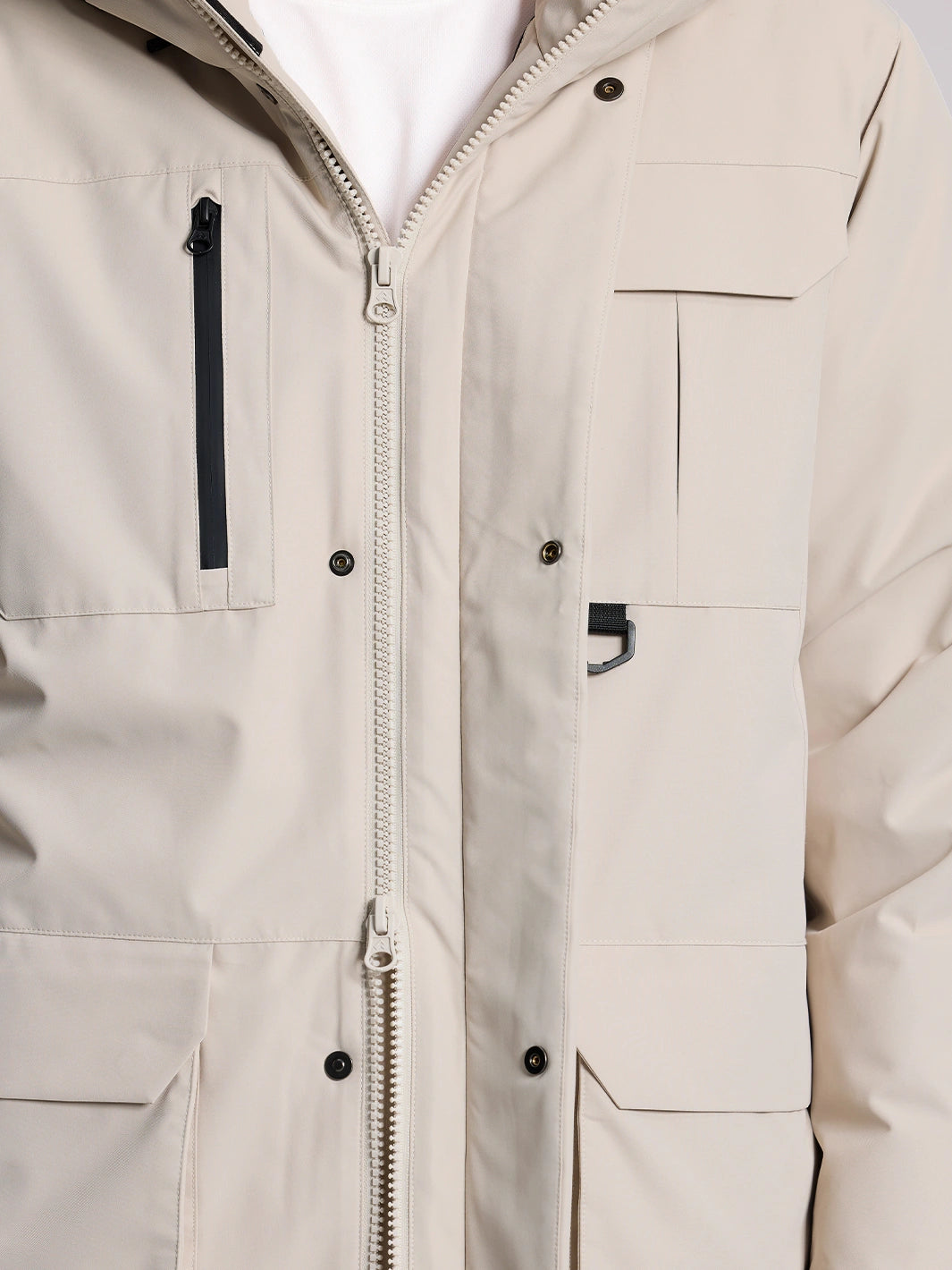 Men's 700 Fill Power Water-Resistant Duck Down Parka Jacket PIONEER CAMP