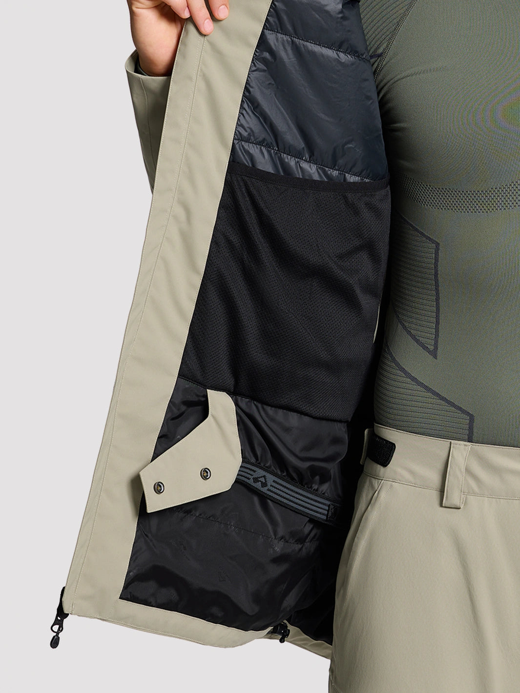 Men's 2L Insulated Ski Jacket with RECCO Reflector PIONEER CAMP