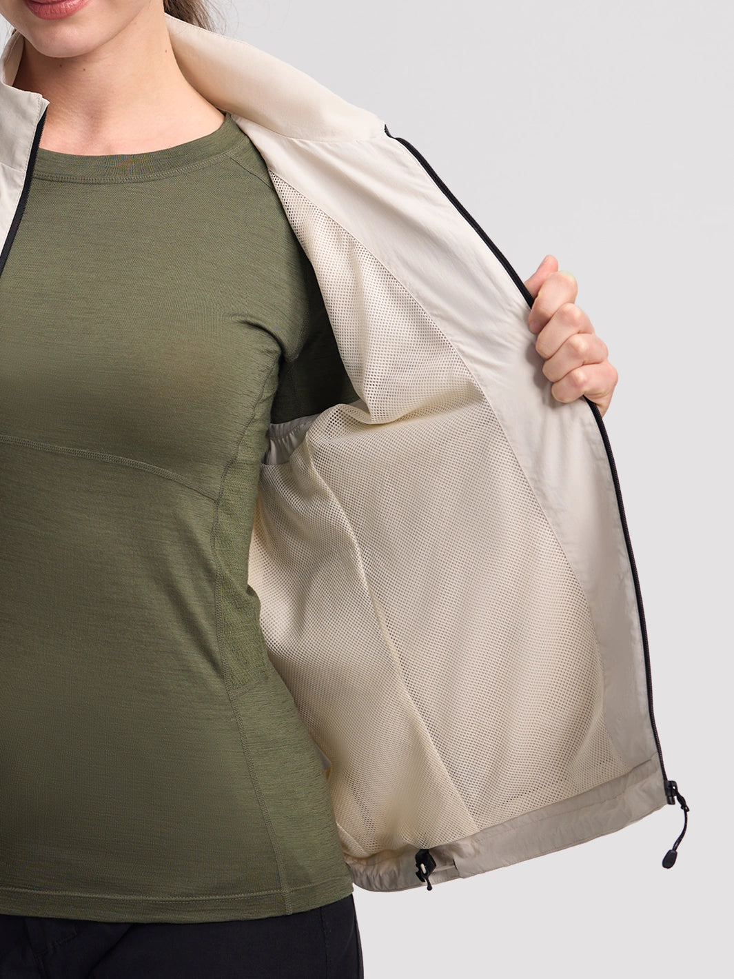 Veste softshell compressible pour femme