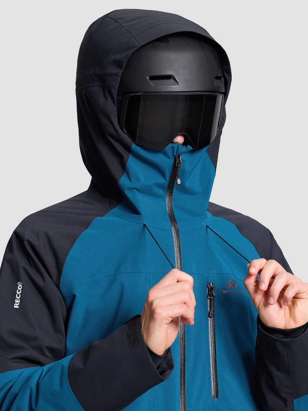 Men's 2L Insulated Ski Jacket with RECCO Reflector PIONEER CAMP