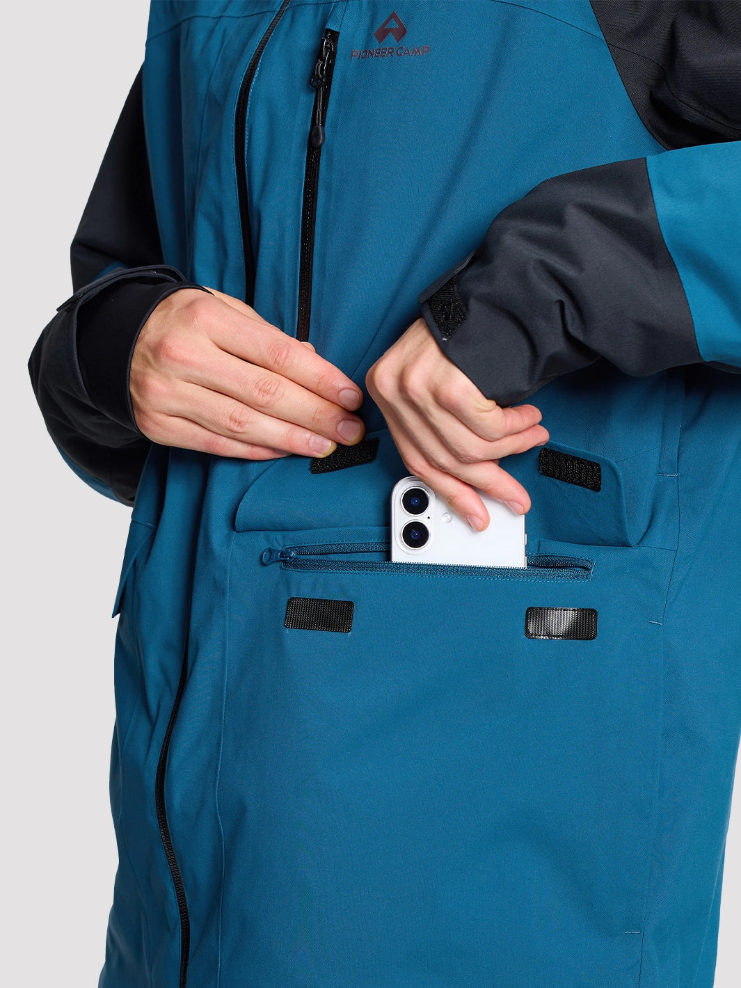 Men's 2L Insulated Ski Jacket with RECCO Reflector PIONEER CAMP