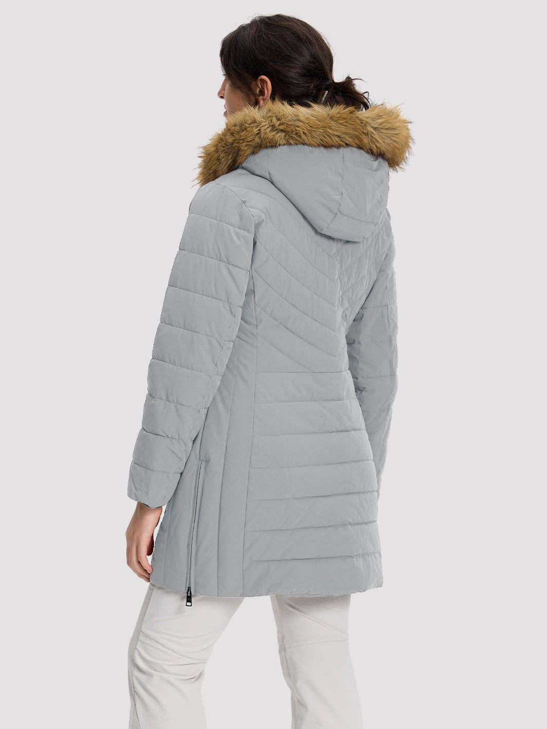Women's Waterproof Long Puffer Coat PIONEER CAMP