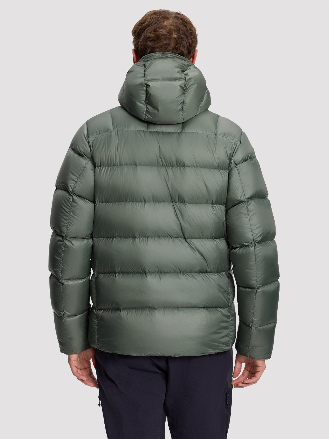 Men's 800-Fill Goose Down Hooded Jacket PIONEER CAMP
