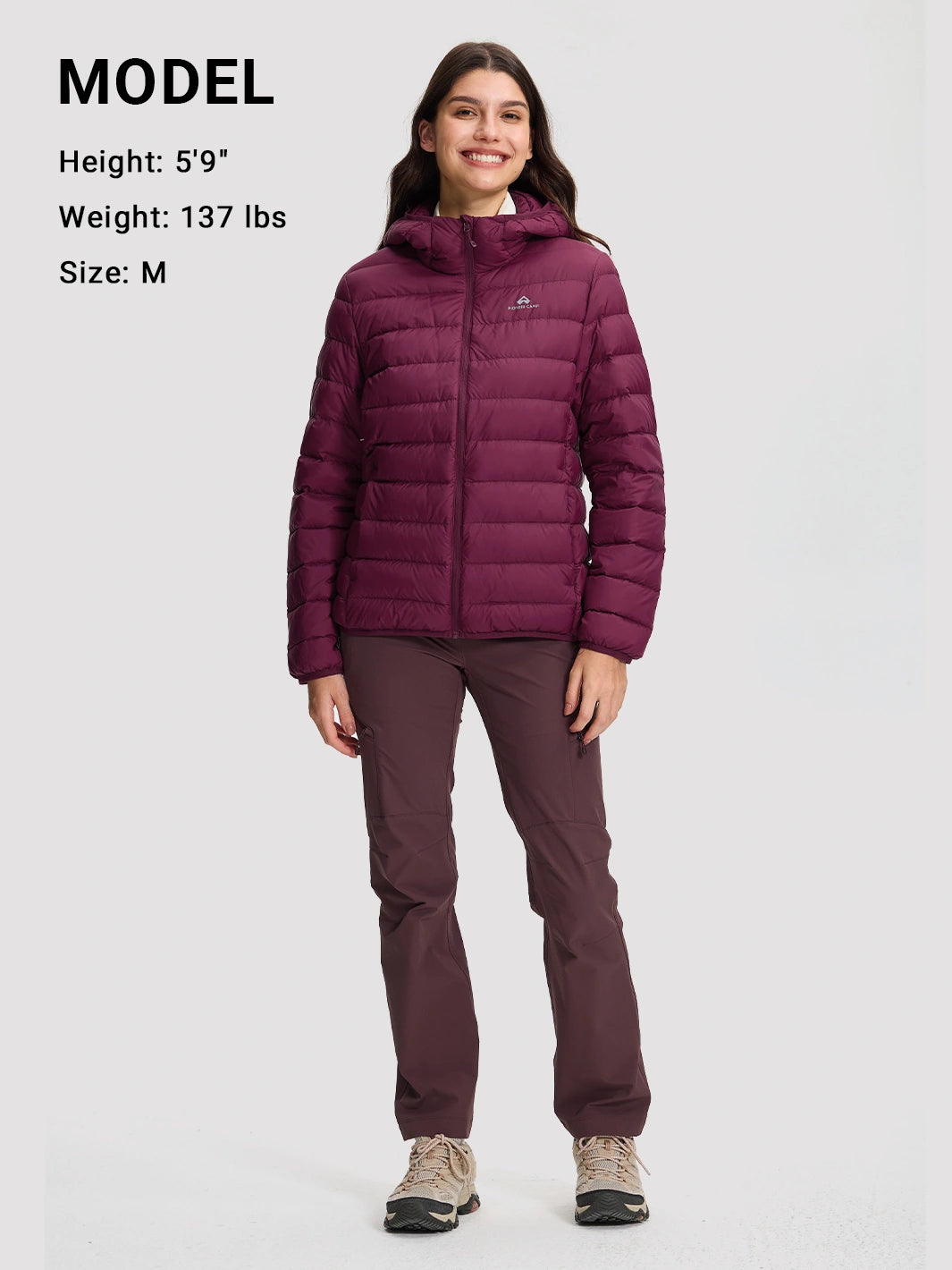 Pioneer Camp NOVA Women's Lightweight 650 Fill Down Jacket PIONEER CAMP
