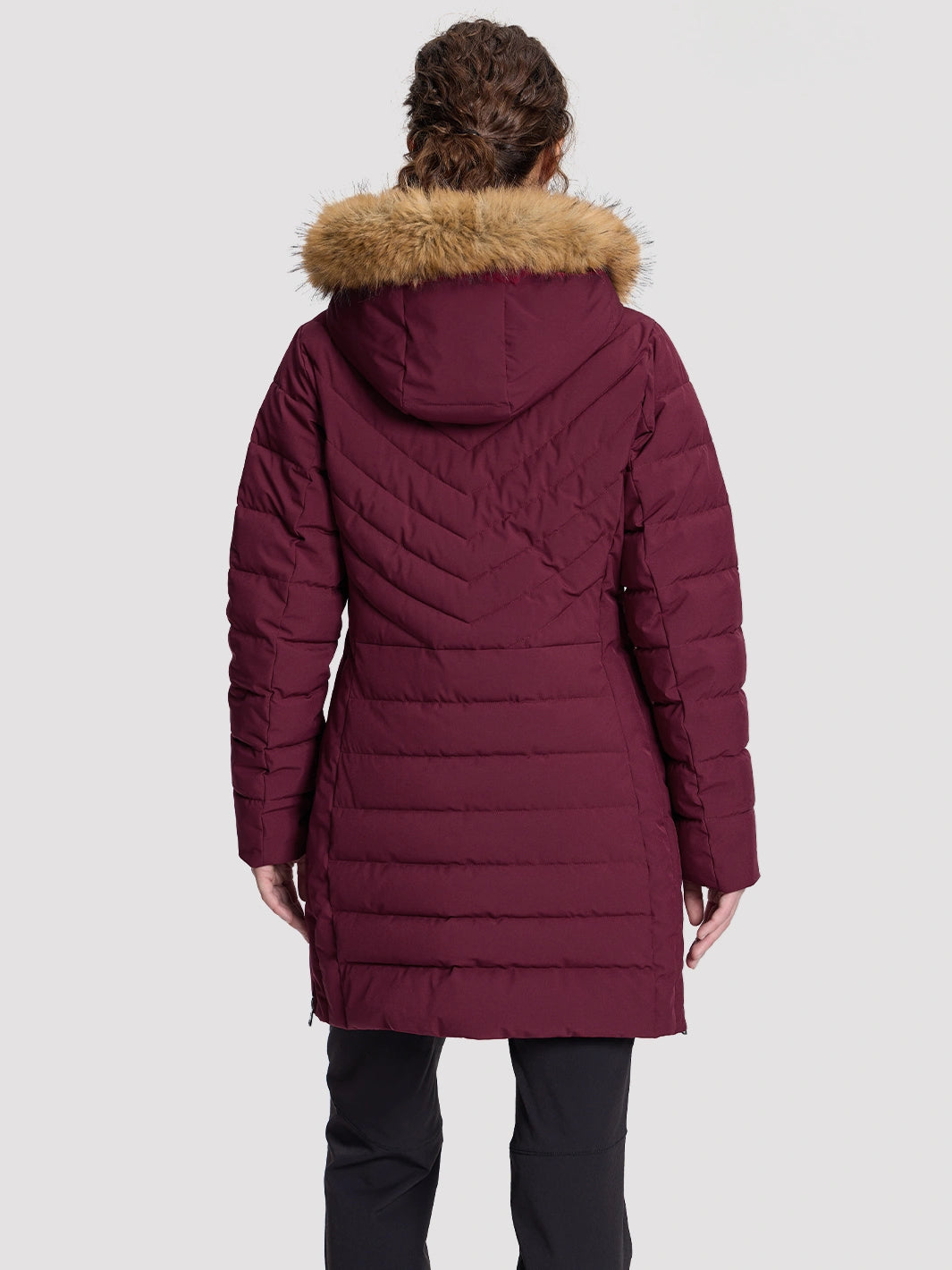 Women's Waterproof Long Puffer Coat PIONEER CAMP