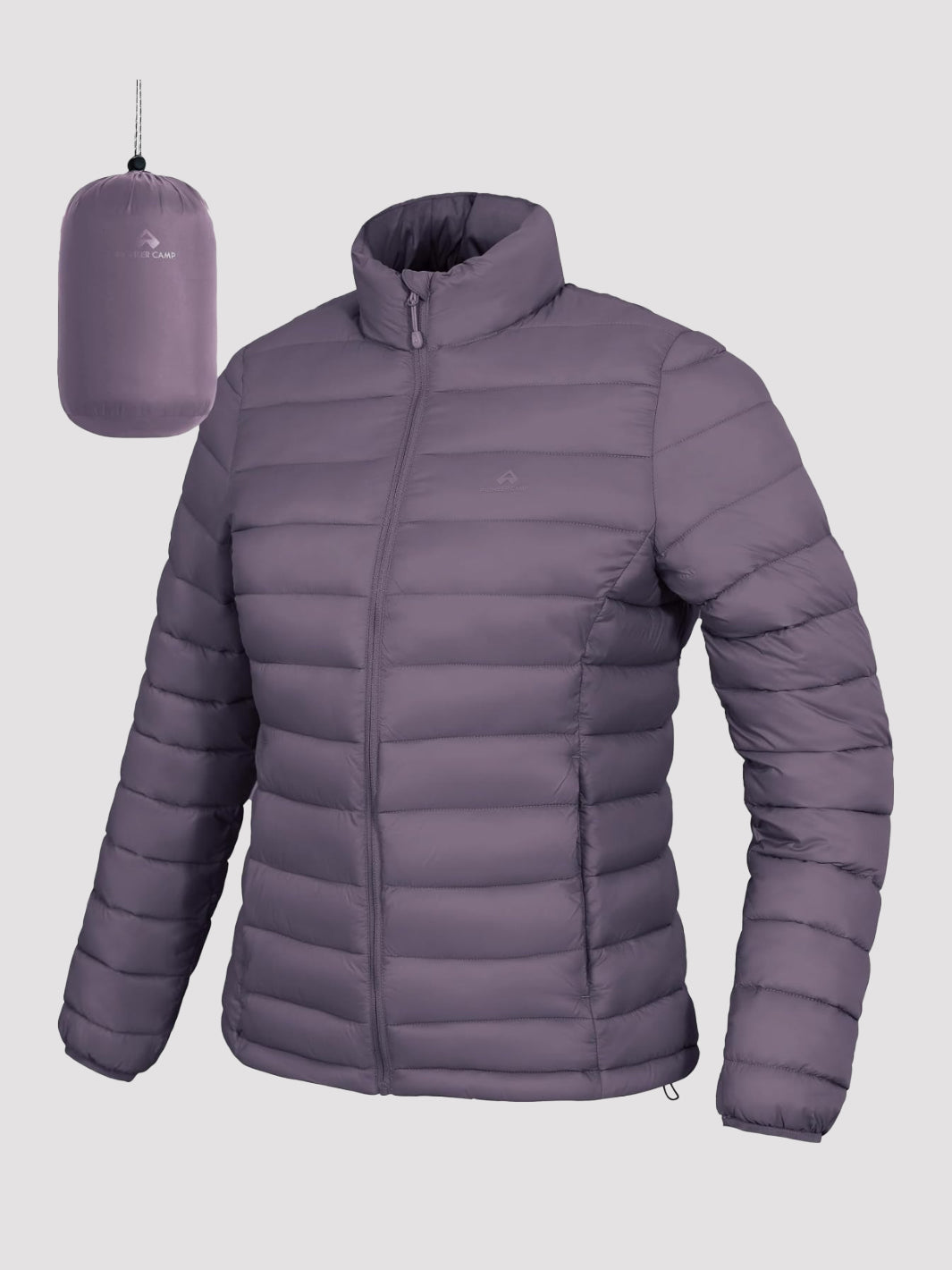 Women's 350g Lightweight Packable Puffer Jacket PIONEER CAMP