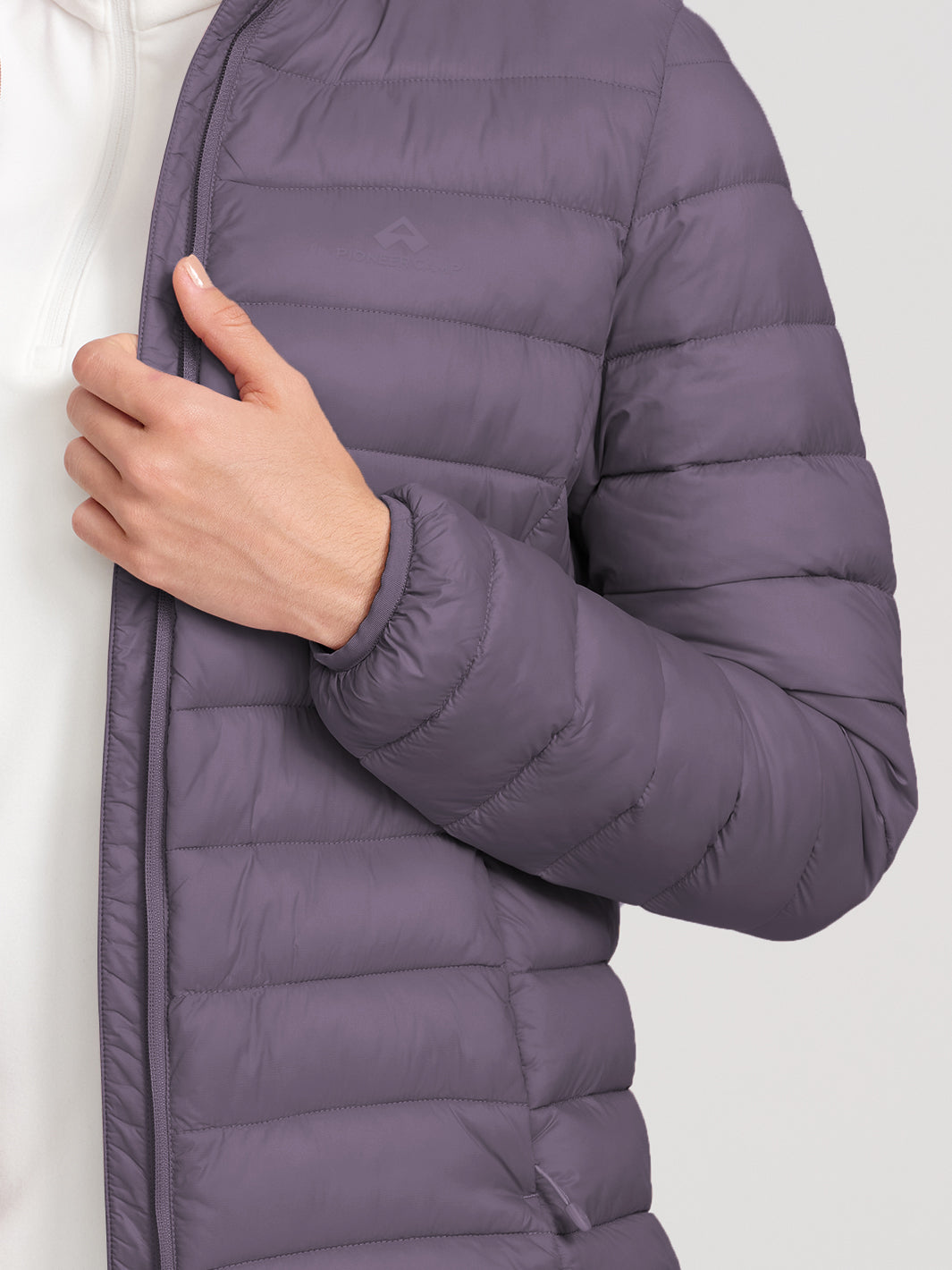 Women's 350g Lightweight Packable Puffer Jacket PIONEER CAMP