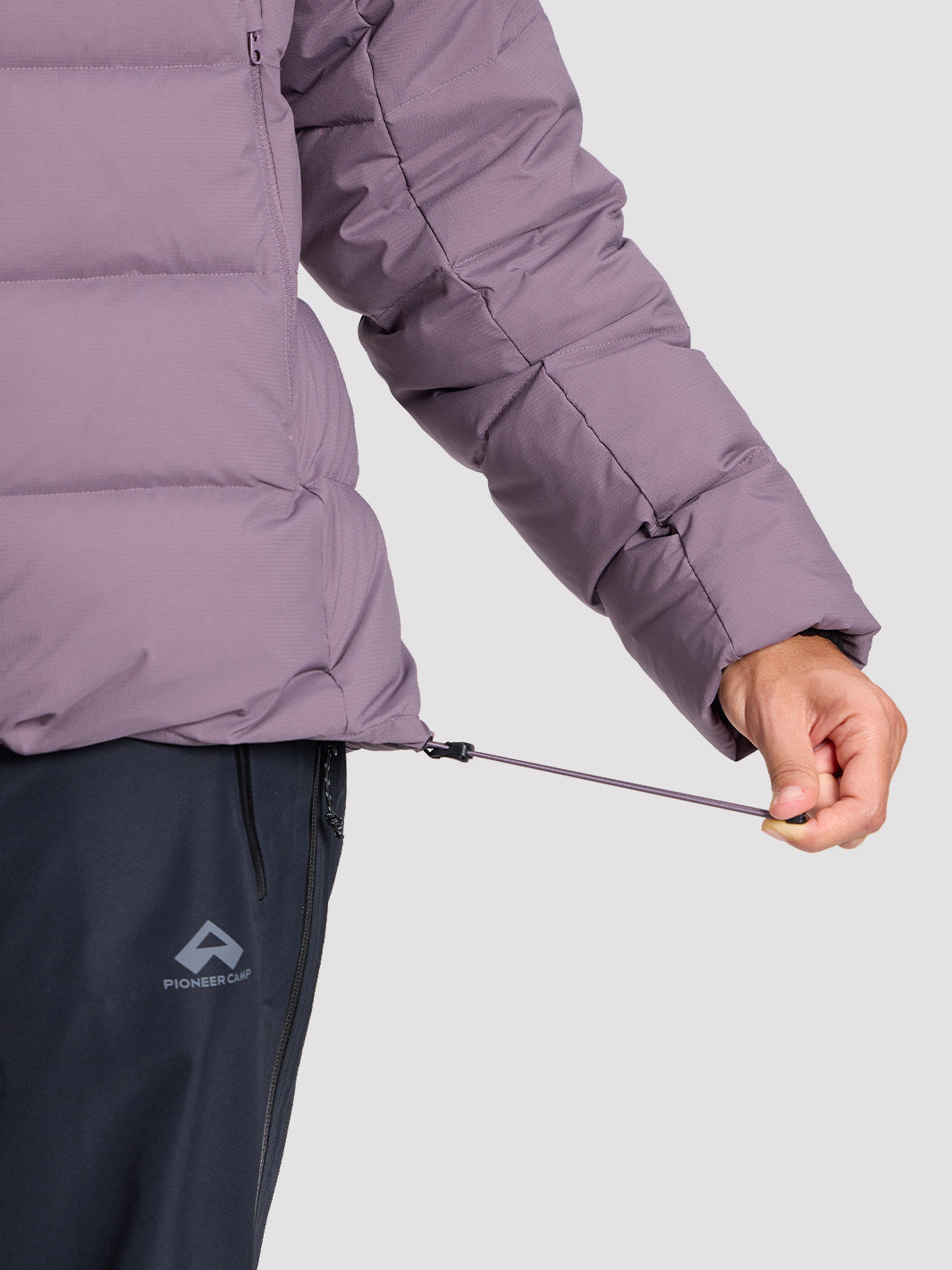 POLARIS Women's 800 Fill Goose Down Hooded Jacket Pioneer Camp