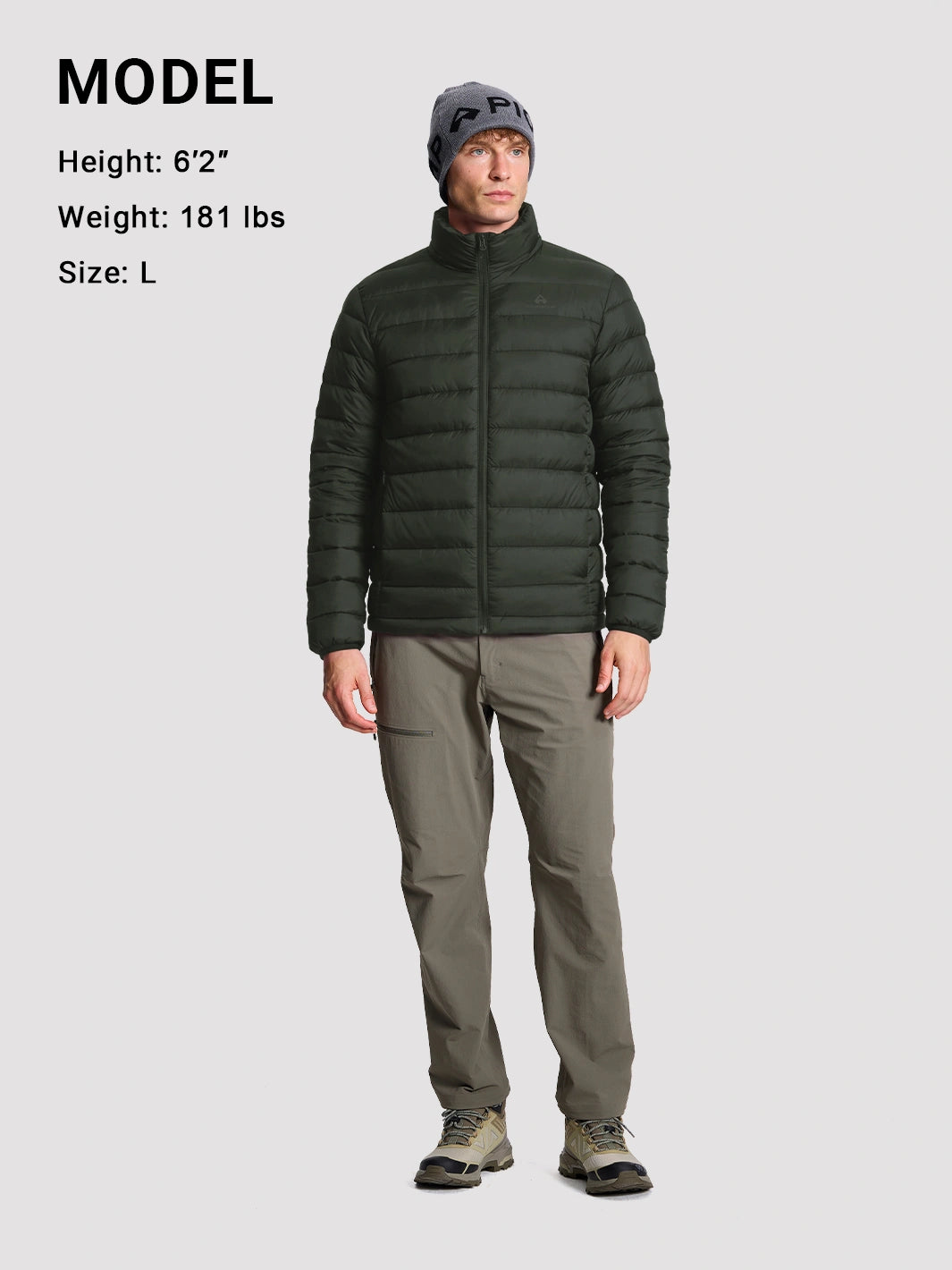 Men's Ultralight Packable Puffer Jacket PIONEER CAMP