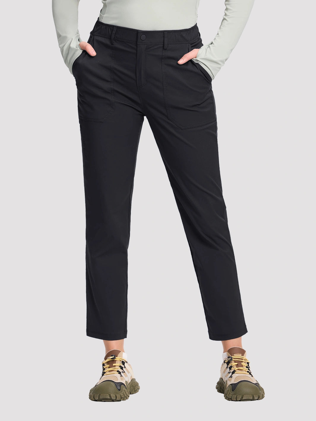 Women's Quick-Dry Water-Repellent Hiking Pants PIONEER CAMP