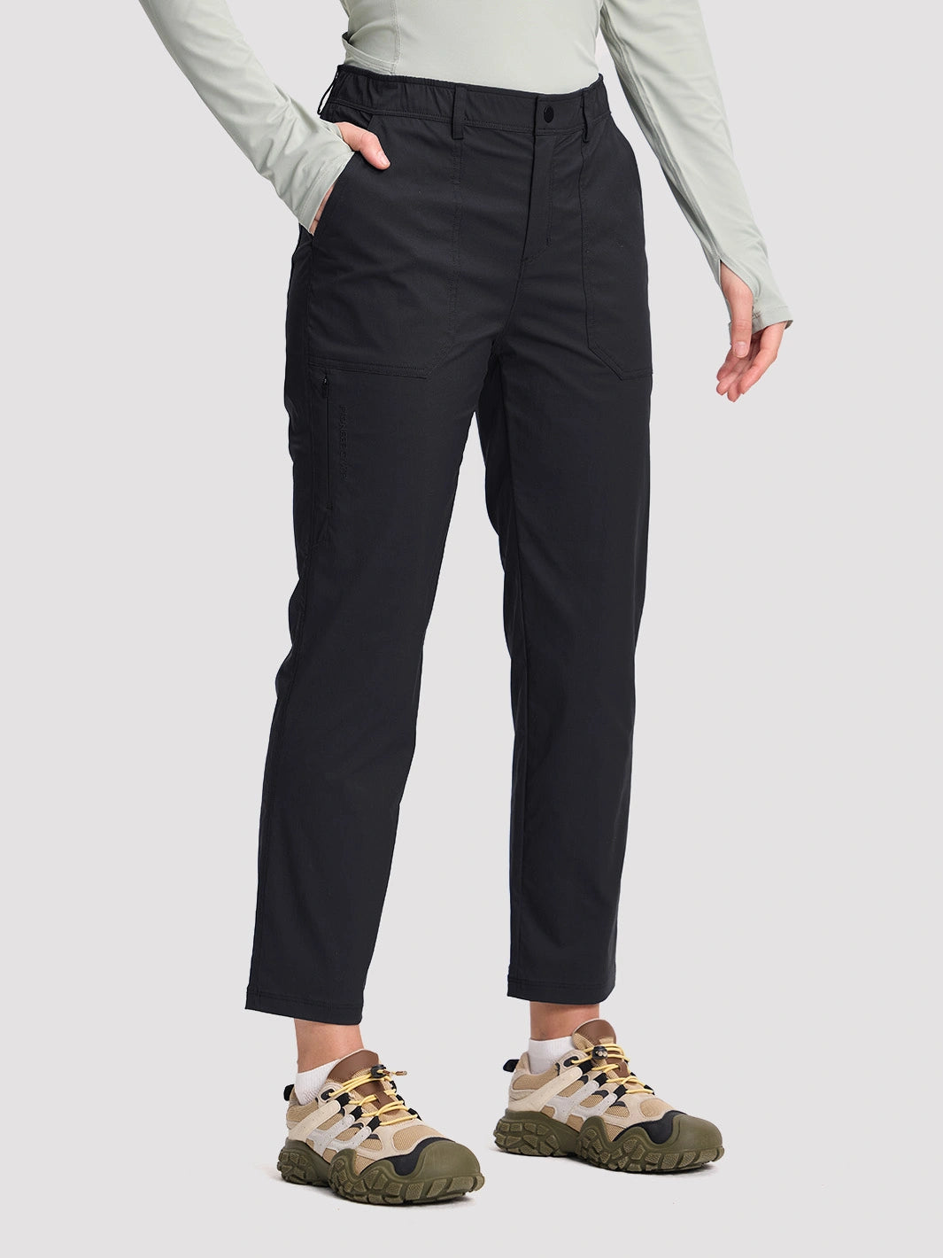 Women's Quick-Dry Water-Repellent Hiking Pants PIONEER CAMP