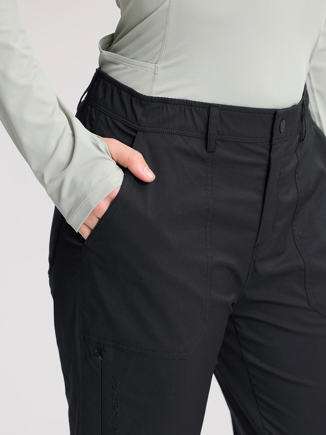 Women's Quick-Dry Water-Repellent Hiking Pants PIONEER CAMP
