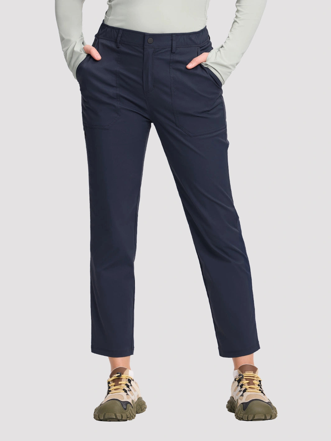 Women's Quick-Dry Water-Repellent Hiking Pants PIONEER CAMP