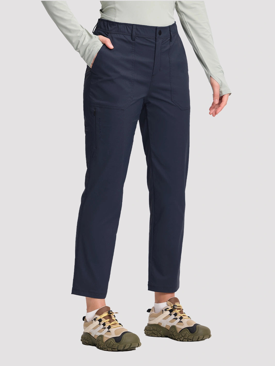 Women's Quick-Dry Water-Repellent Hiking Pants PIONEER CAMP