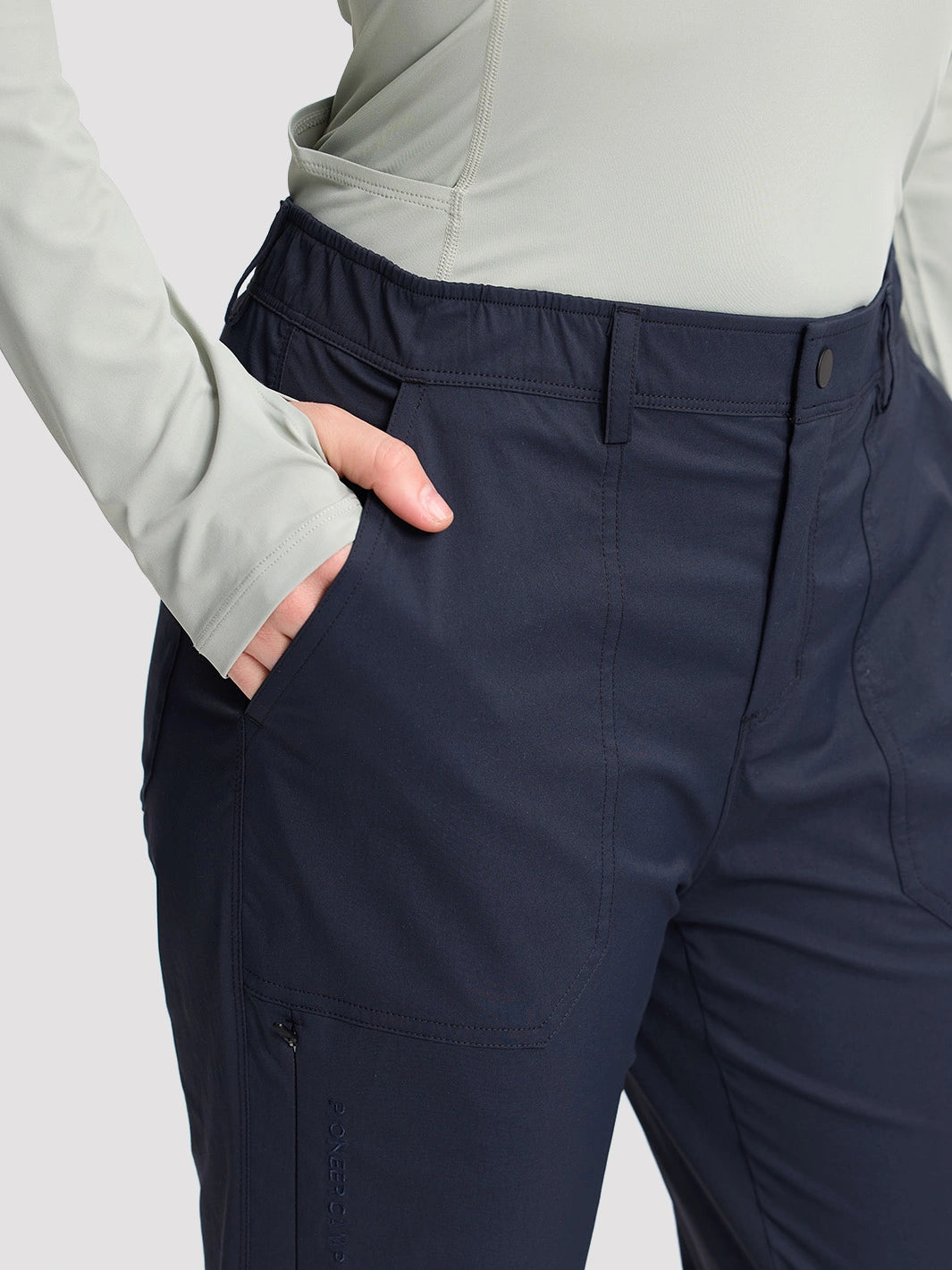 Women's Quick-Dry Water-Repellent Hiking Pants PIONEER CAMP