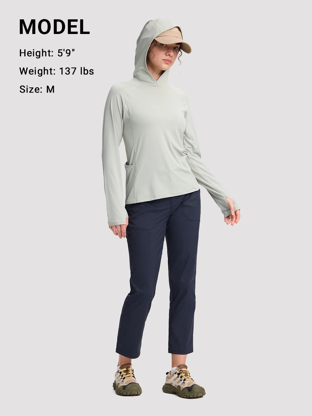 Women's Quick-Dry Water-Repellent Hiking Pants PIONEER CAMP
