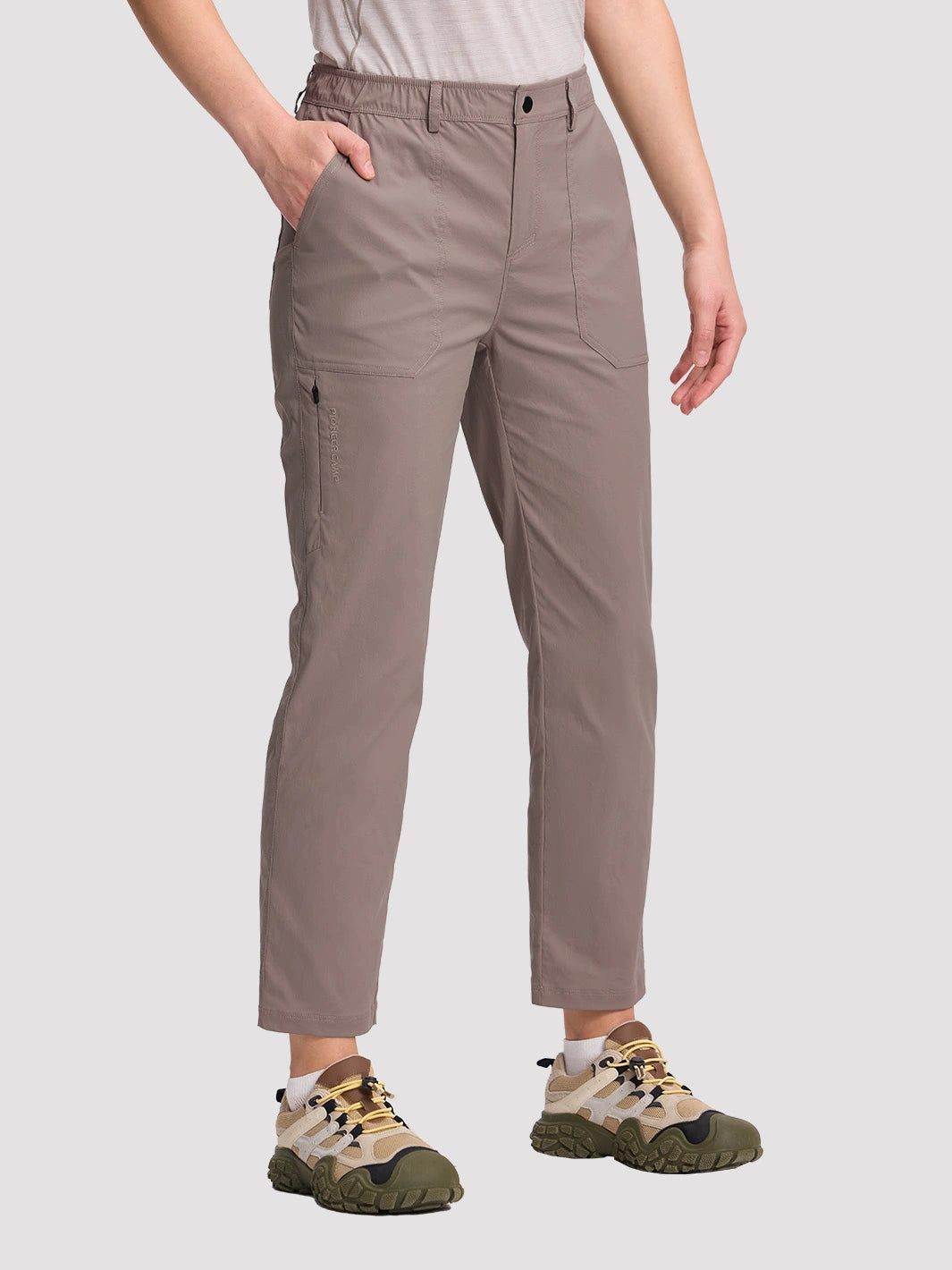 Women's Quick-Dry Water-Repellent Hiking Pants PIONEER CAMP