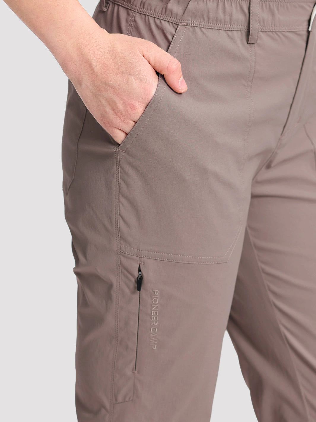 Women's Quick-Dry Water-Repellent Hiking Pants PIONEER CAMP