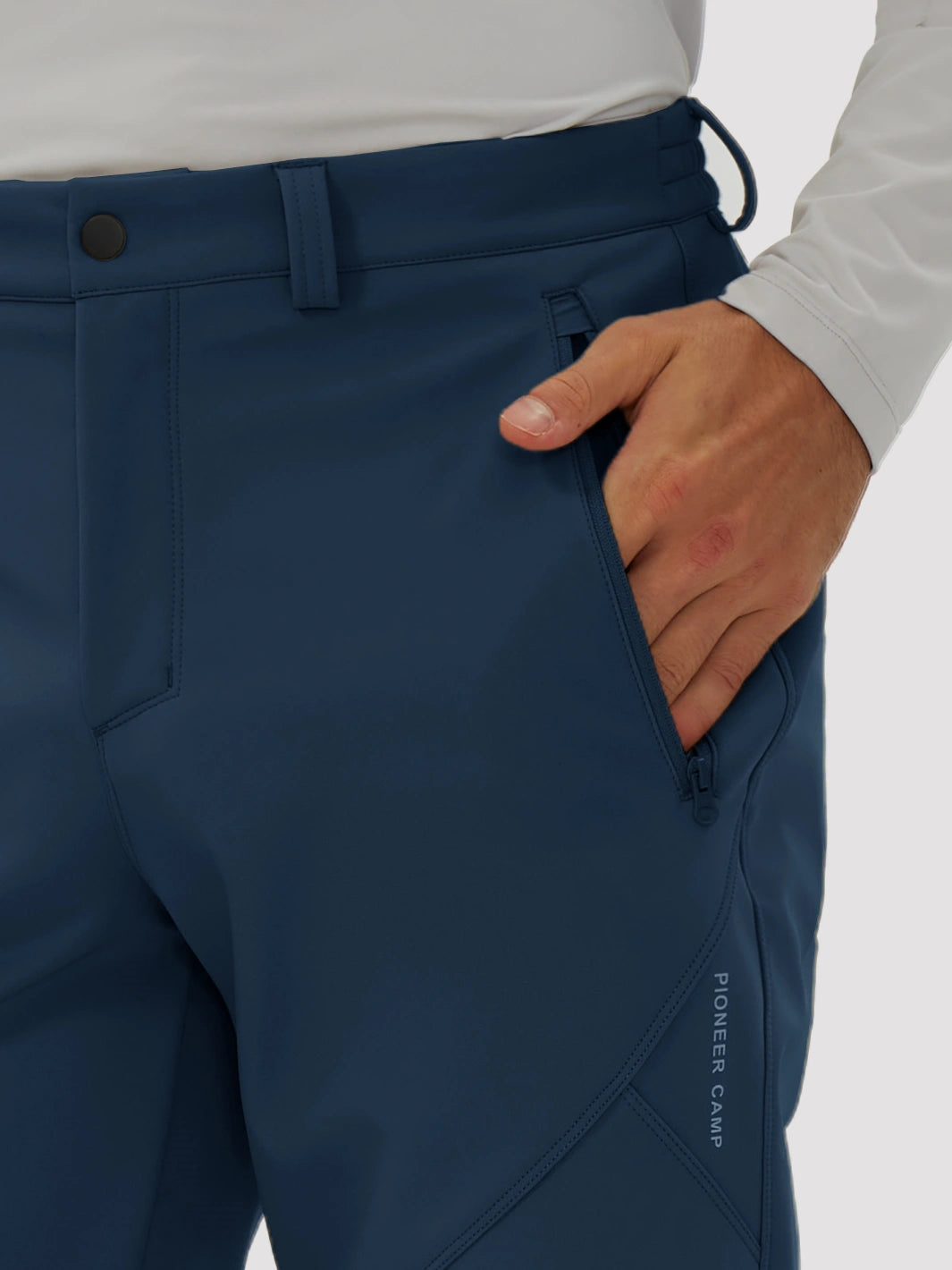 Men's Fleece-Lined Waterproof Softshell Hiking Pants