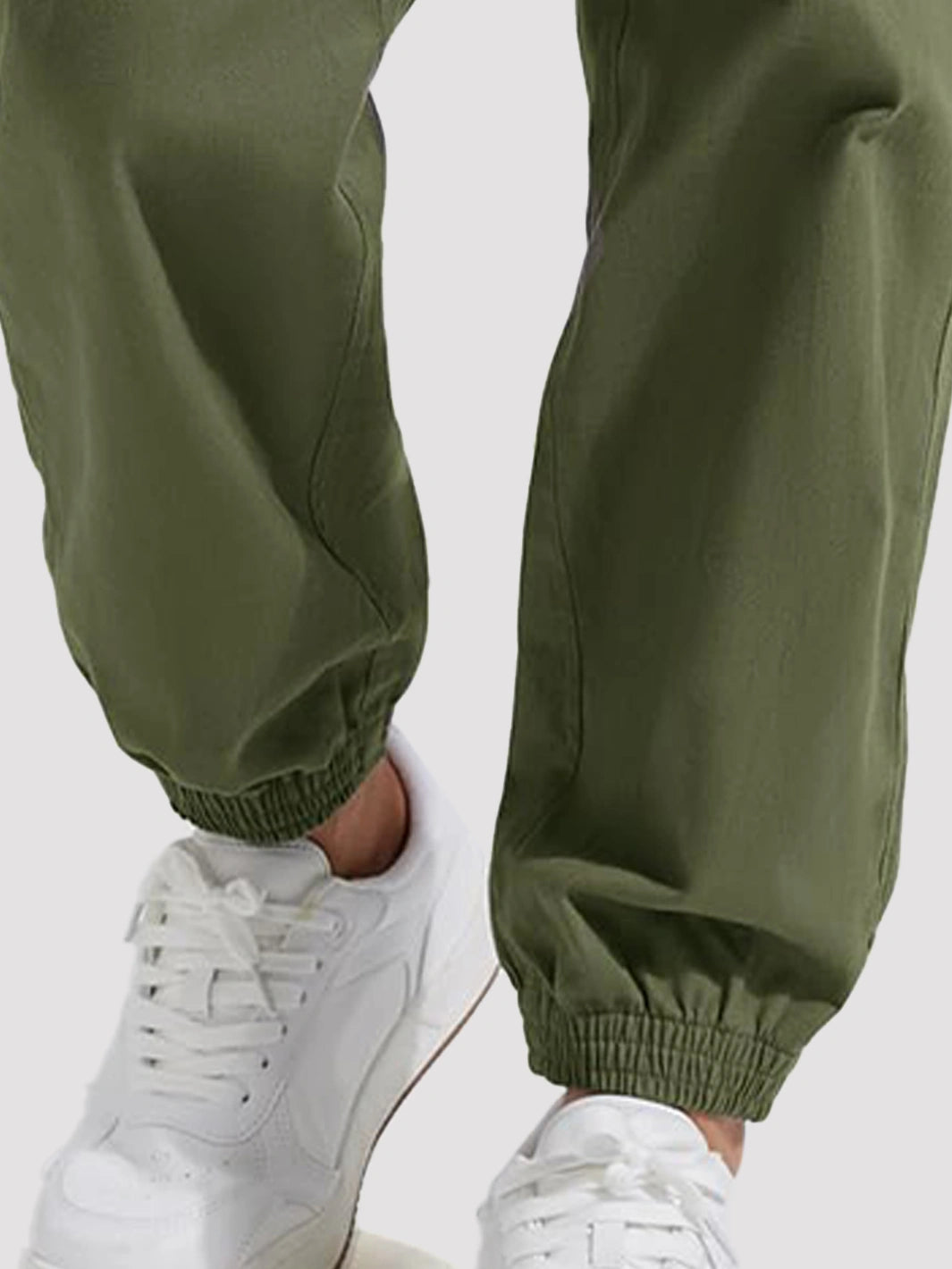 Women's High-Rise Tapered Cargo Pants with 6 Pockets