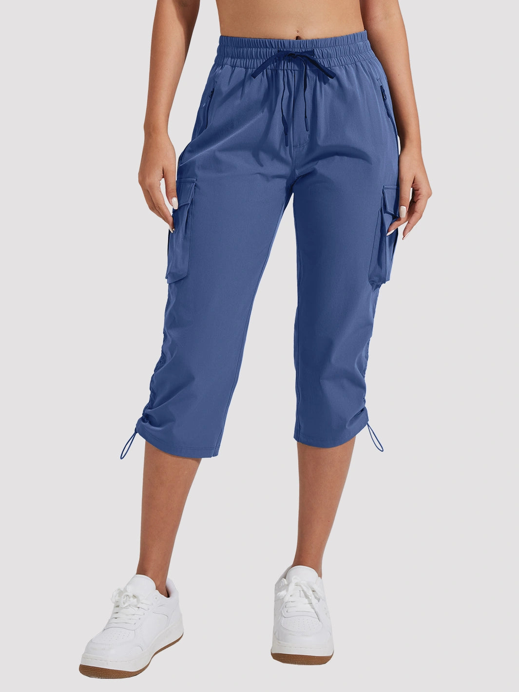 Women's Lightweight Quick-Dry Cargo Capri Pants