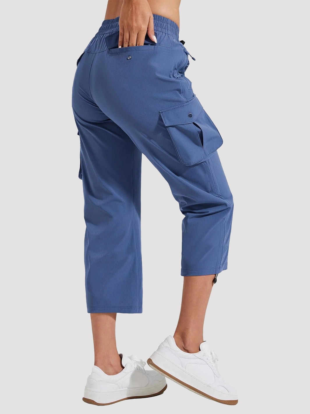 Women's Lightweight Quick-Dry Cargo Capri Pants