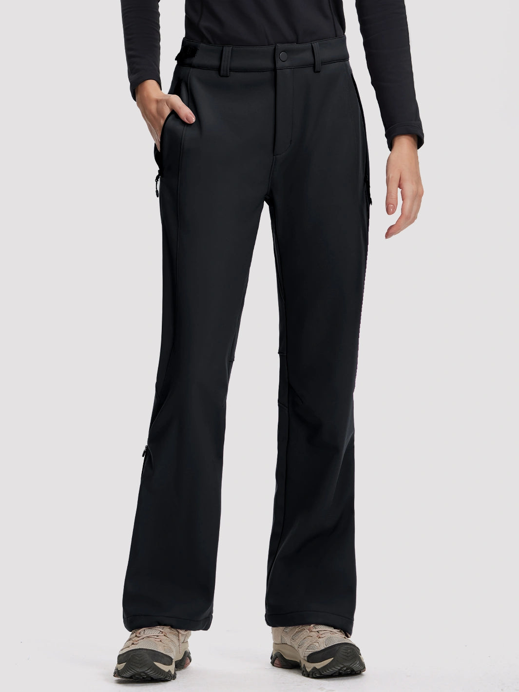 Women's Fleece-Lined Water-Resistant Hiking Pants