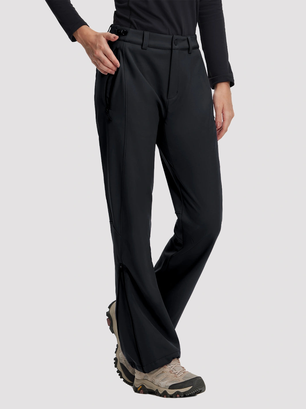 Women's Fleece-Lined Water-Resistant Hiking Pants