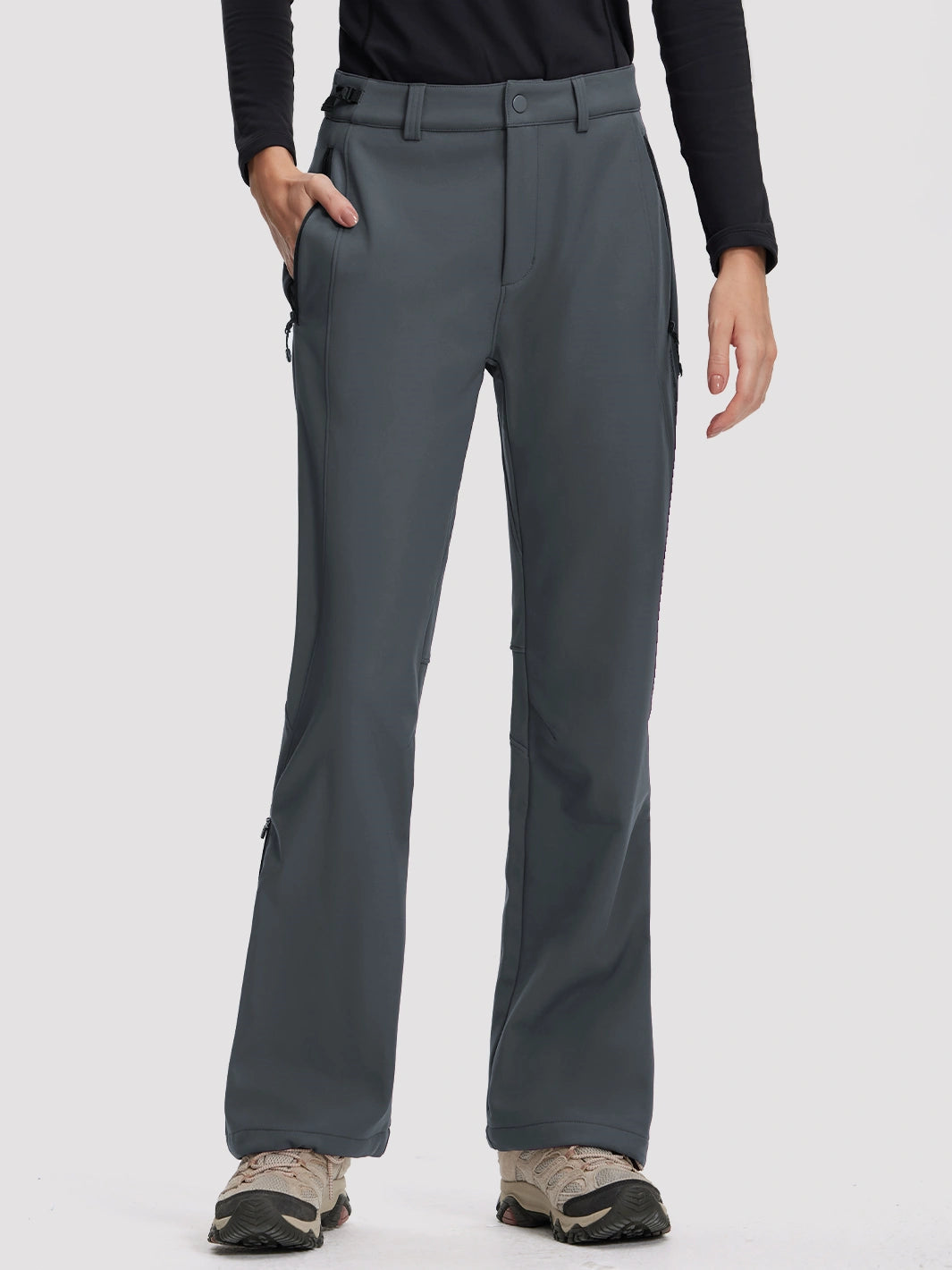 Women's Fleece-Lined Water-Resistant Hiking Pants