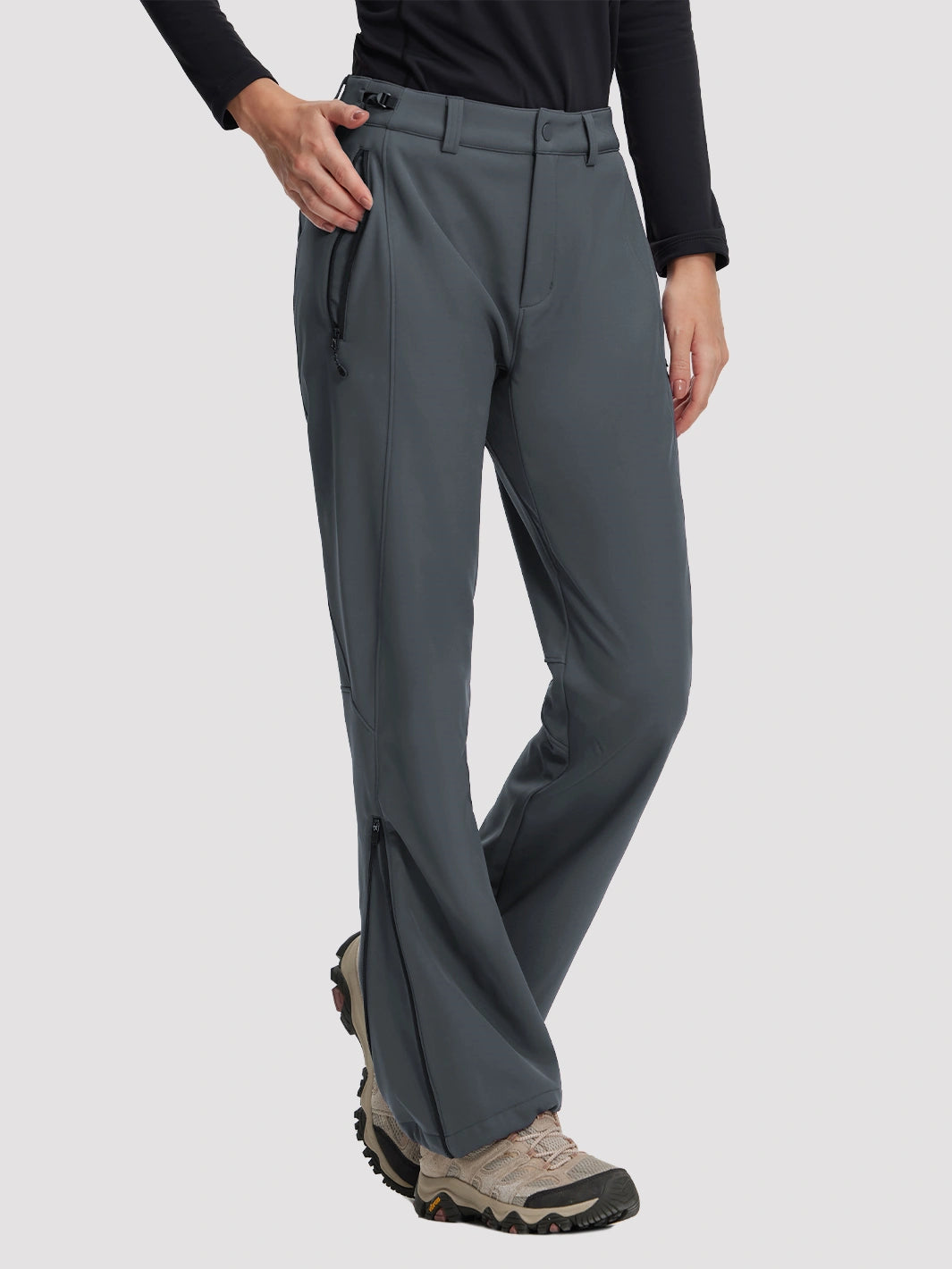 Women's Fleece-Lined Water-Resistant Hiking Pants