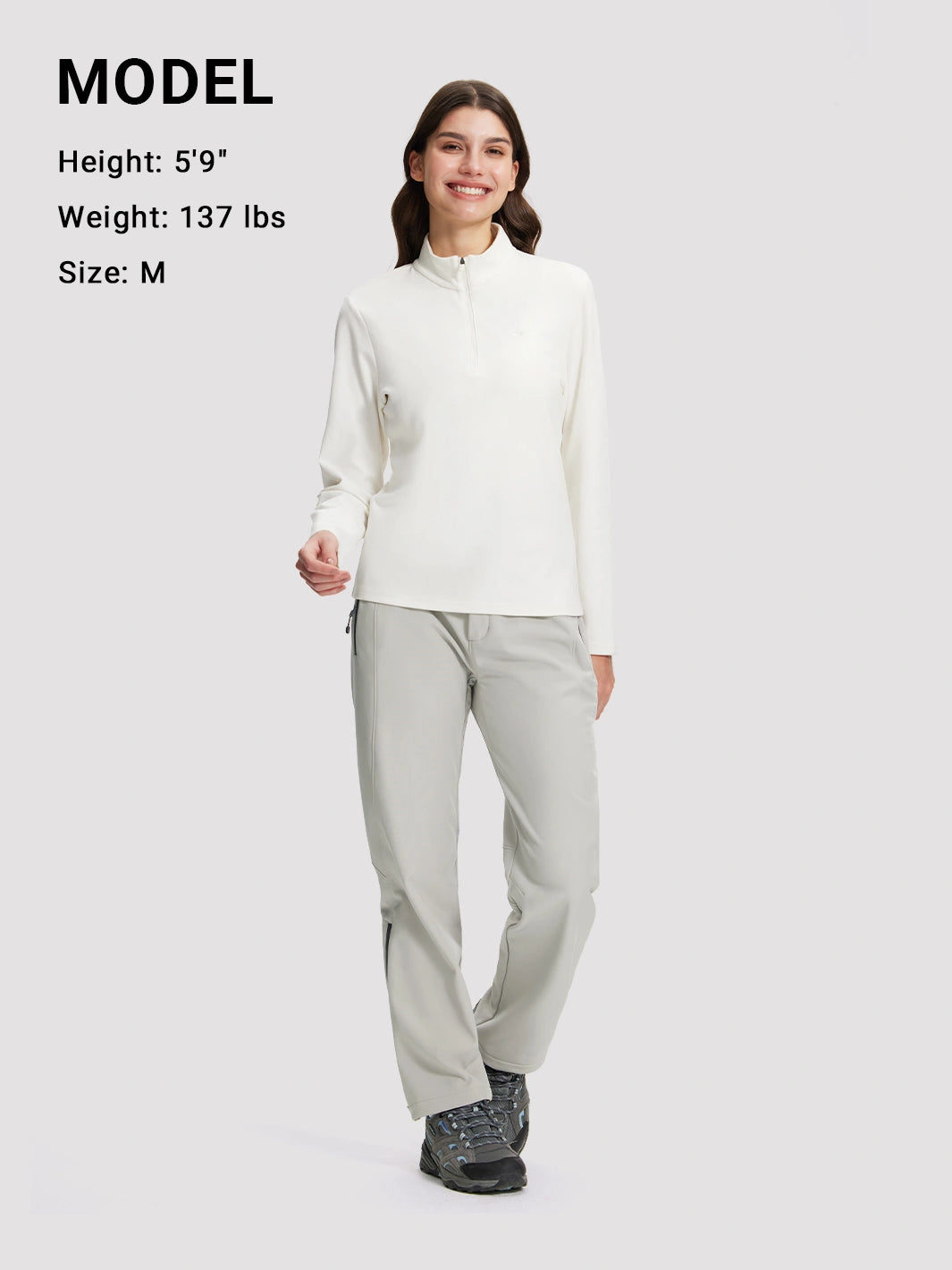 Women's Fleece-Lined Water-Resistant Hiking Pants