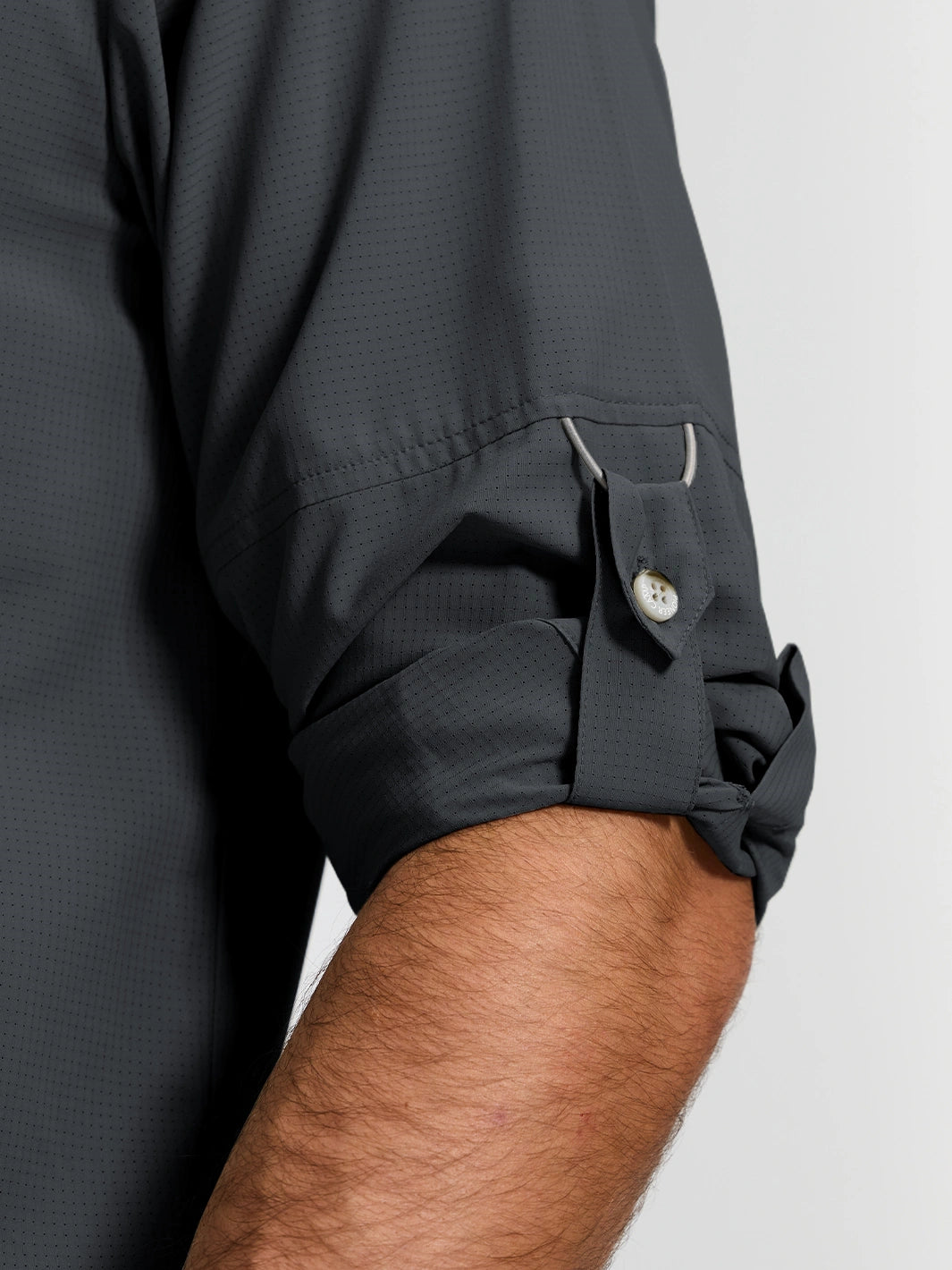 Camicia da pesca e trekking da uomo UPF 50+ con 6 tasche