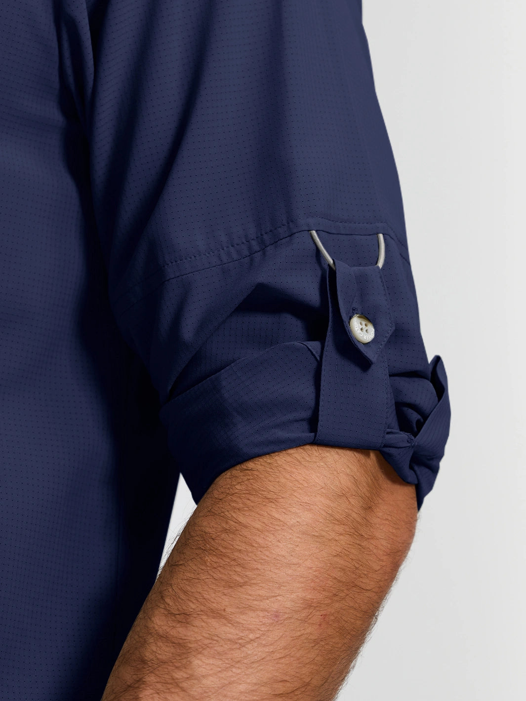 Camicia da pesca e trekking da uomo UPF 50+ con 6 tasche