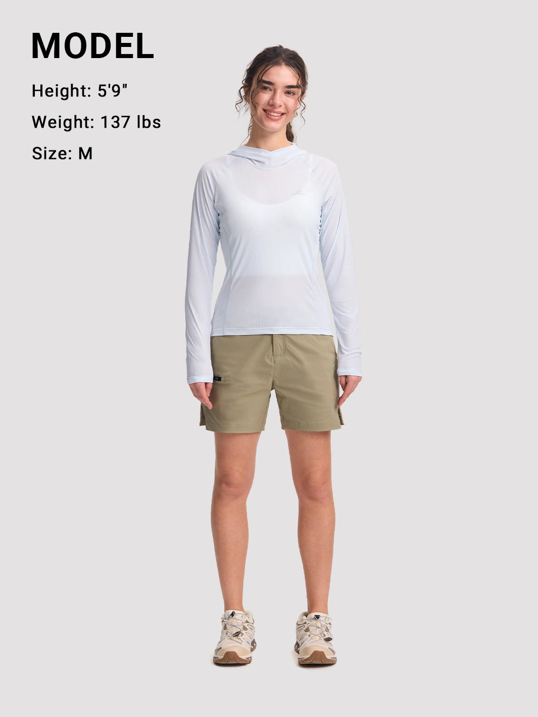 Women's Ultralight Hooded Sun Protection Top