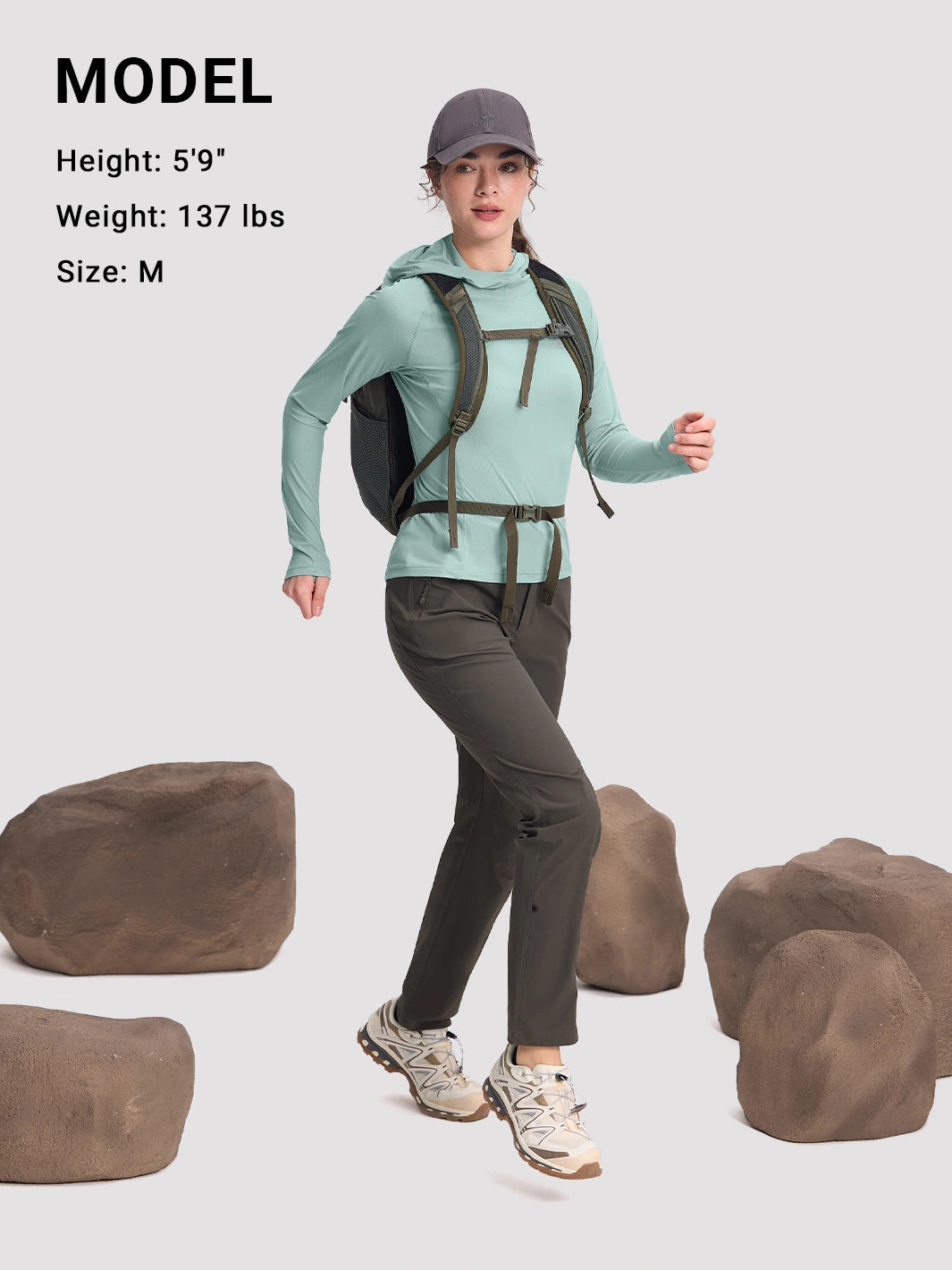 Women's Ultralight Hooded Sun Protection Top