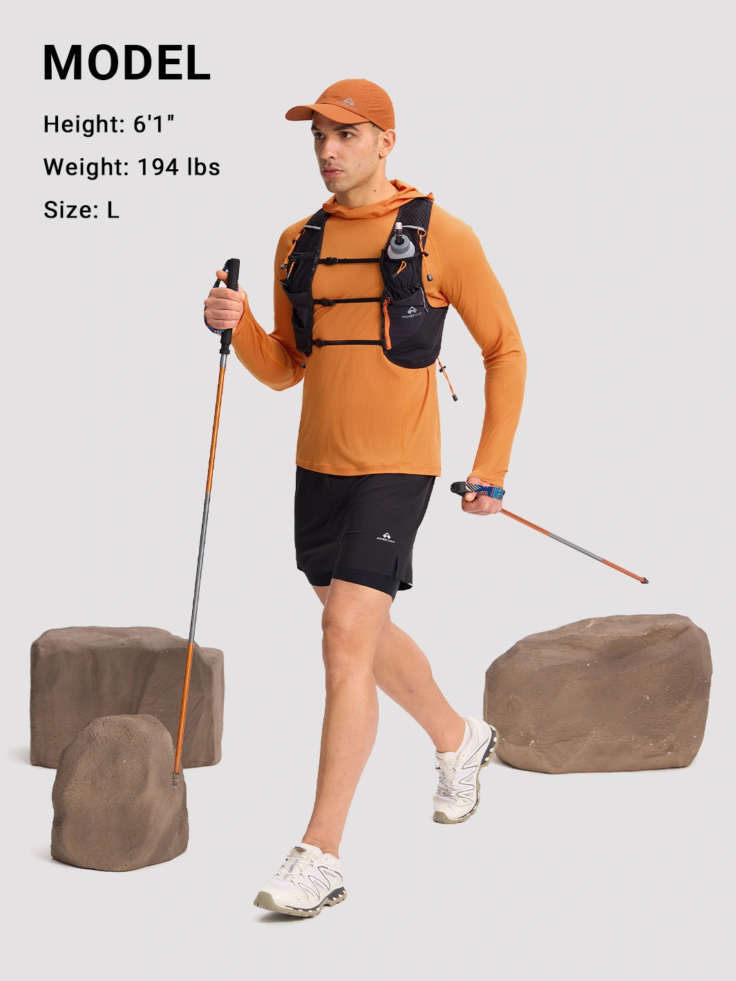 Men's Ultralight Hooded Sun Protection Top