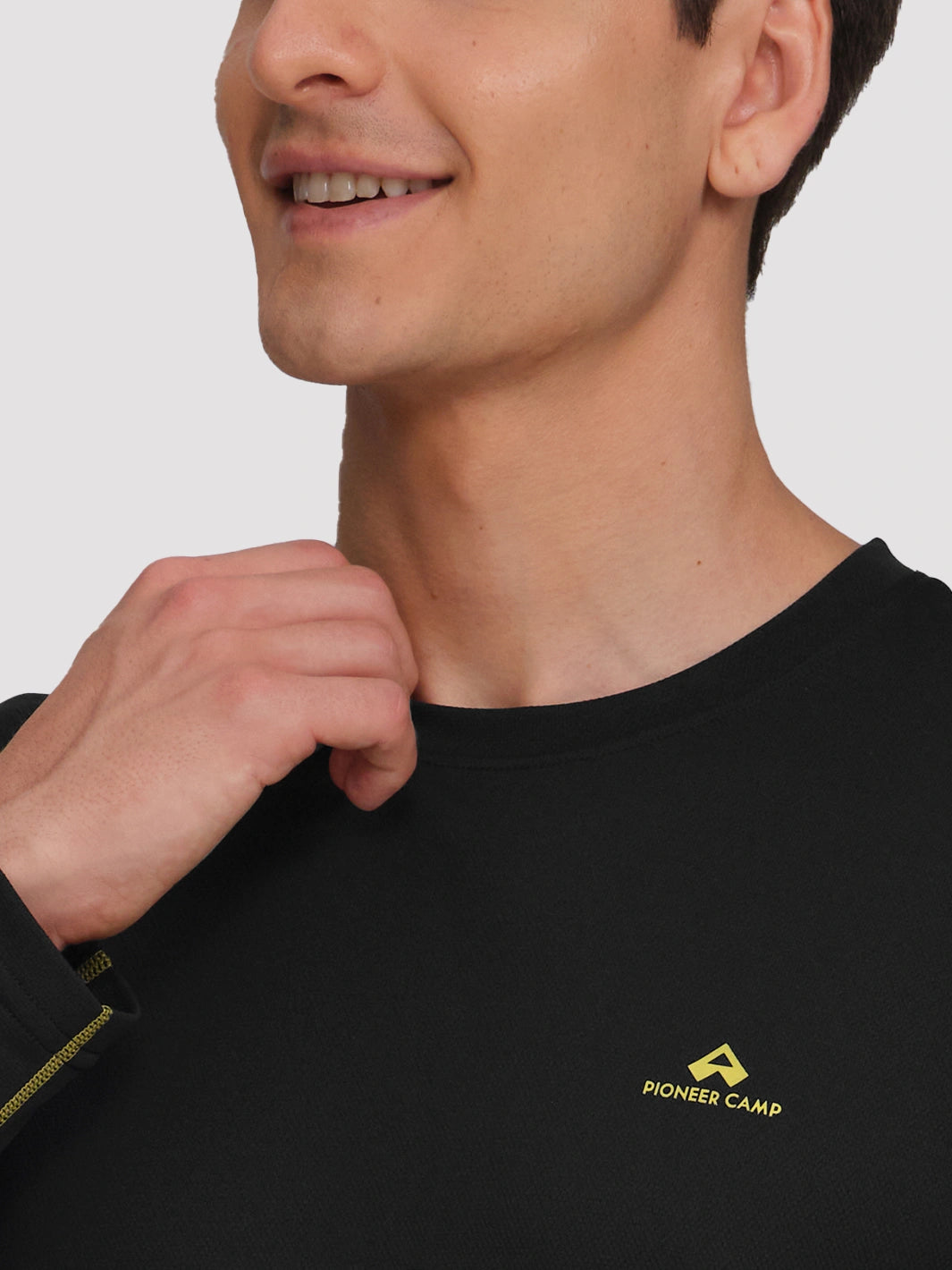 Men's 4-Way Stretch Mesh Long Sleeve Quick-Dry Shirt