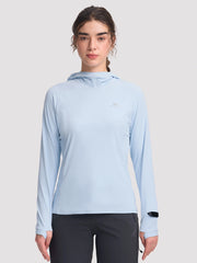 Women's UPF 50+ Hooded Sun Protection Top