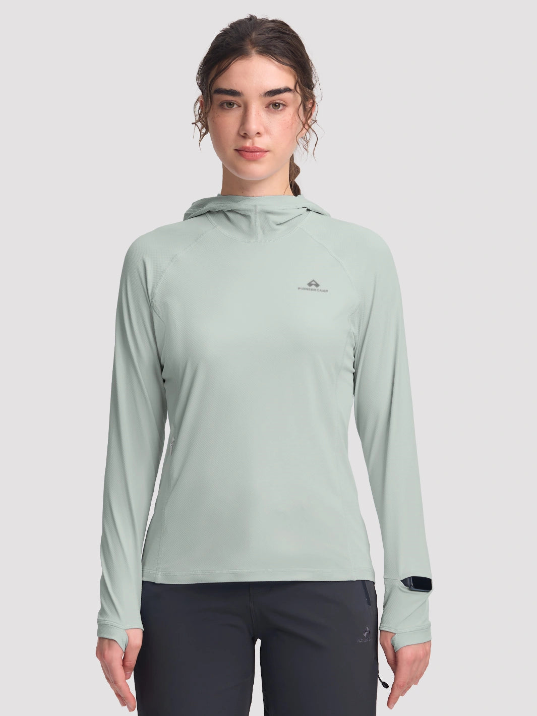 Women's UPF 50+ Hooded Sun Protection Top